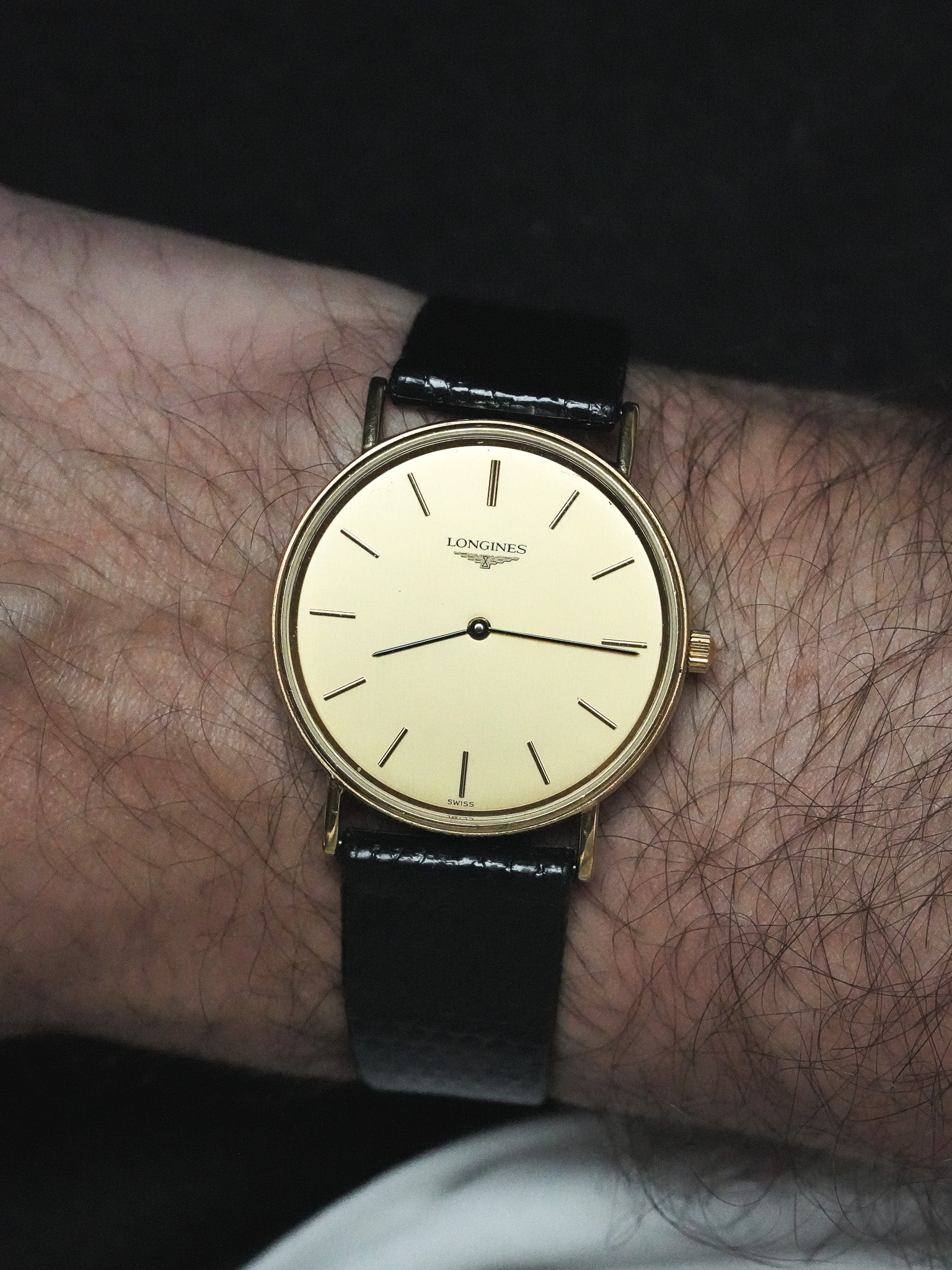 Longines Vintage - Gold-Plated Dress Watch (1980s)