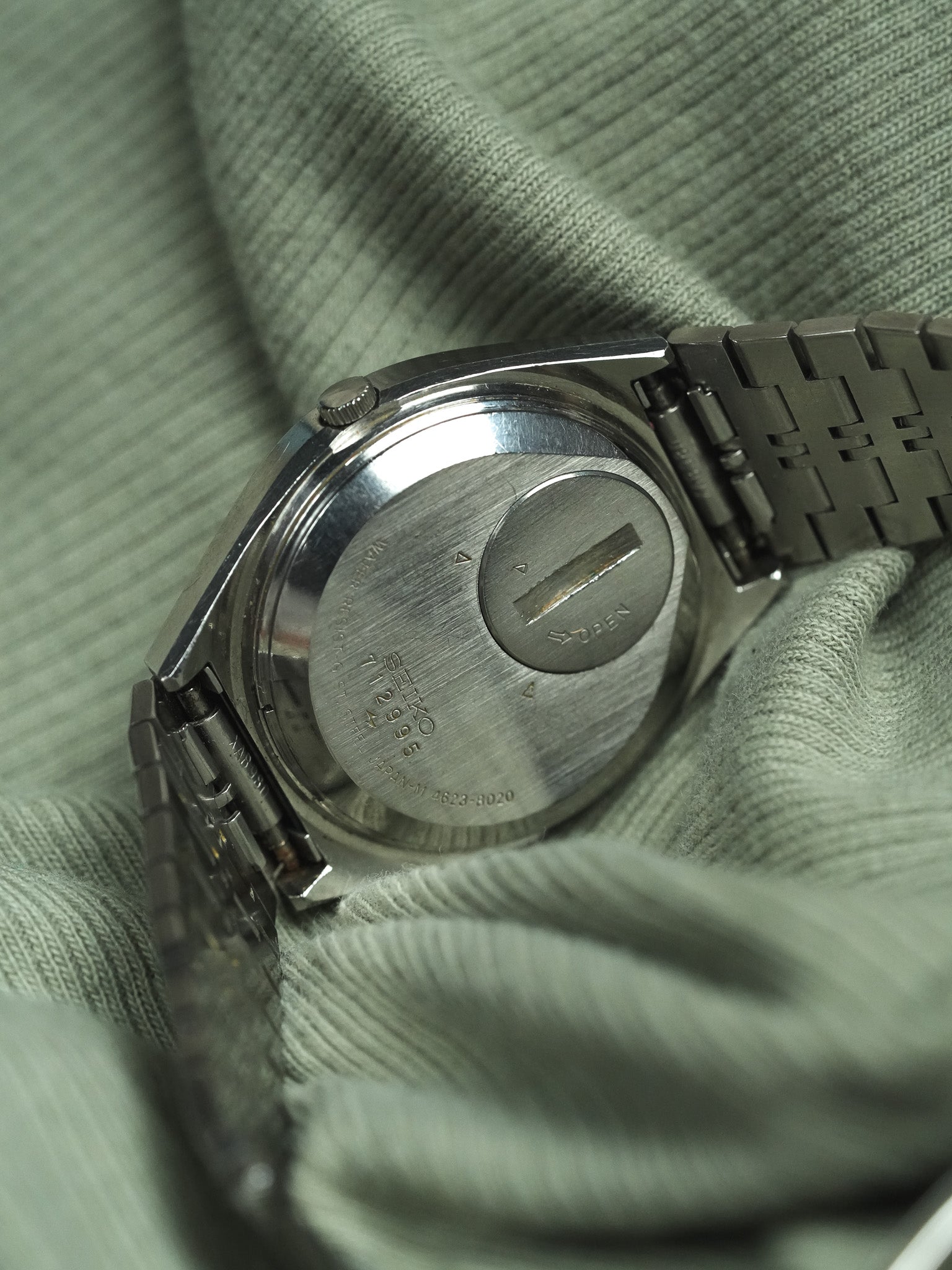 Seiko - نوع II Daydate كانجي فولاذي مزخرف سوار فولاذي خاص - 1987
