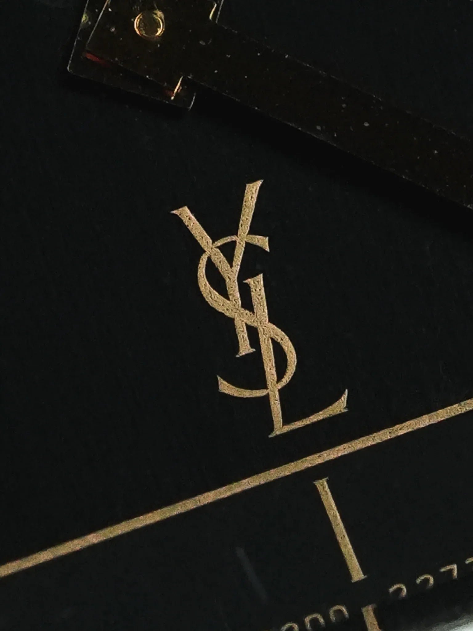 Yves Saint Laurent - YSL vintage Gold-plated Steel - 1980s