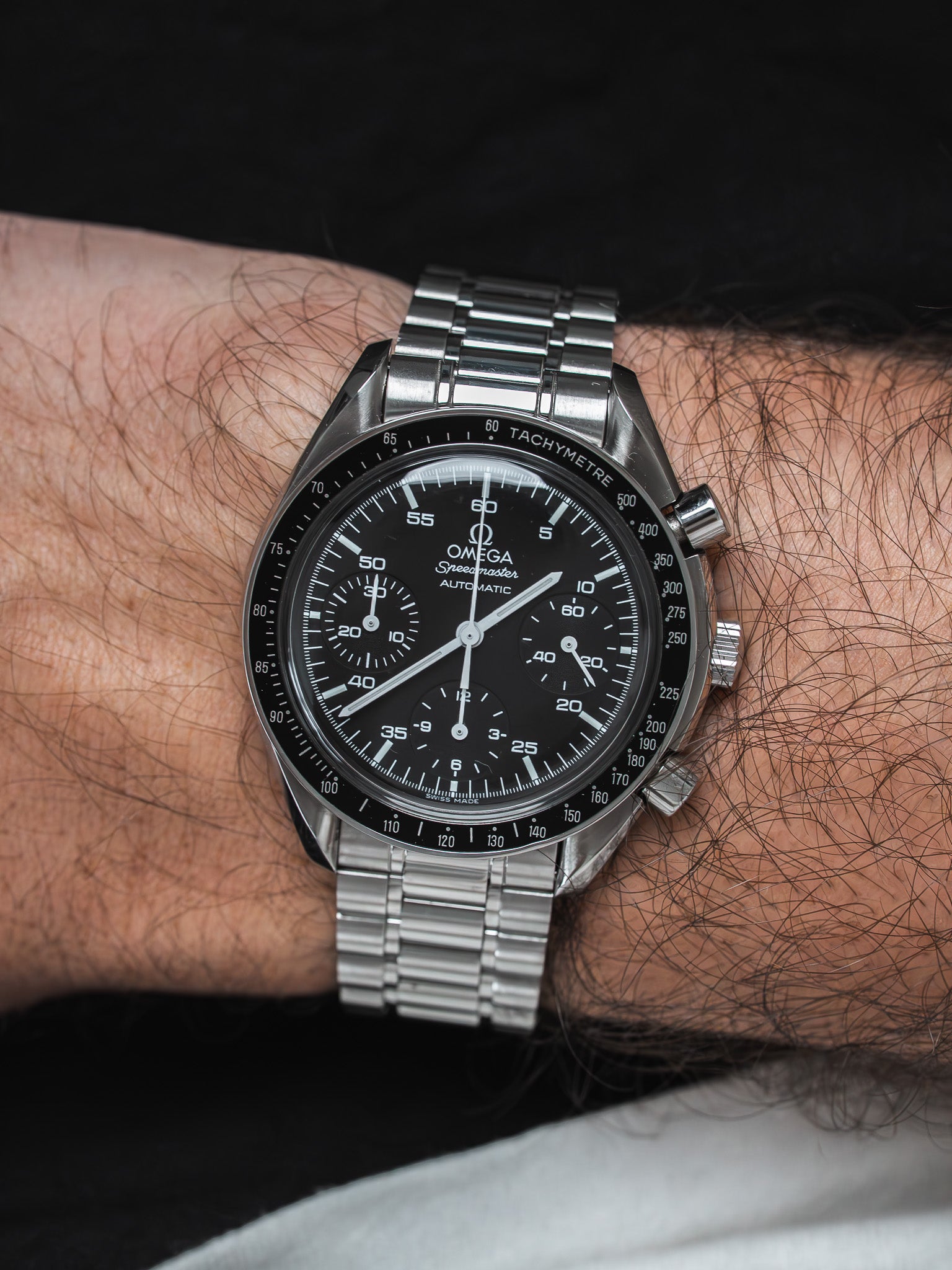 Montre Omega Speedmaster Reduced 3510.50 Vintage - 39mm Acier (1998)