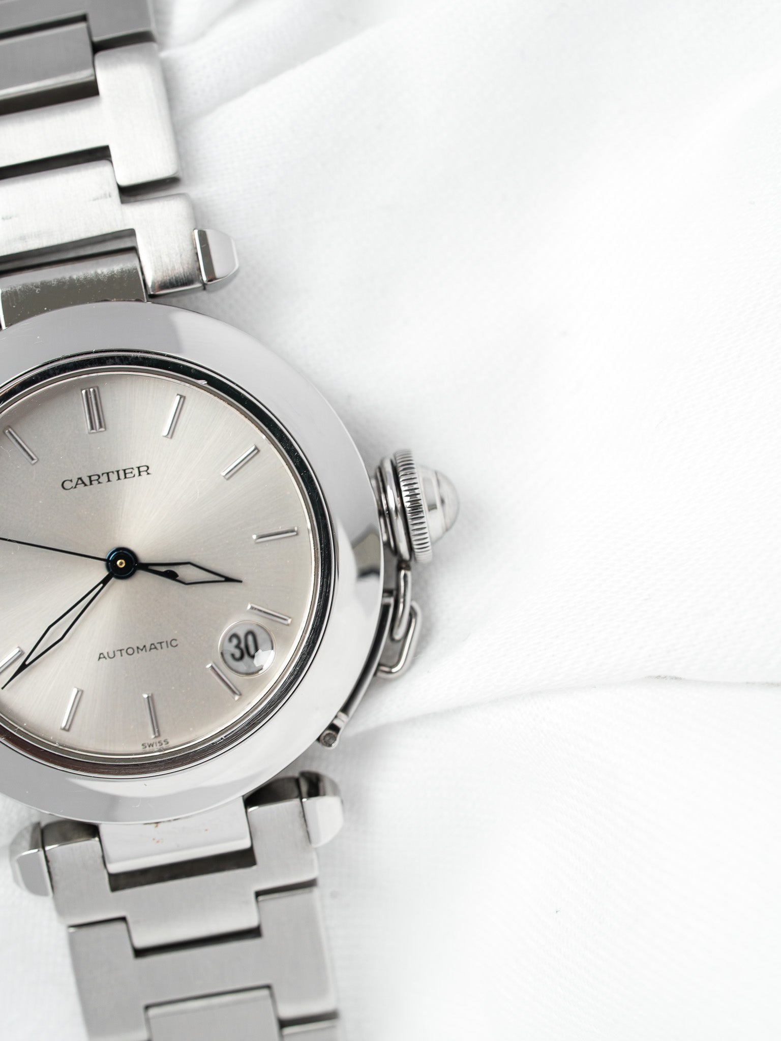 Cartier Pasha C 35mm Acier — Automatique Date (2000s)