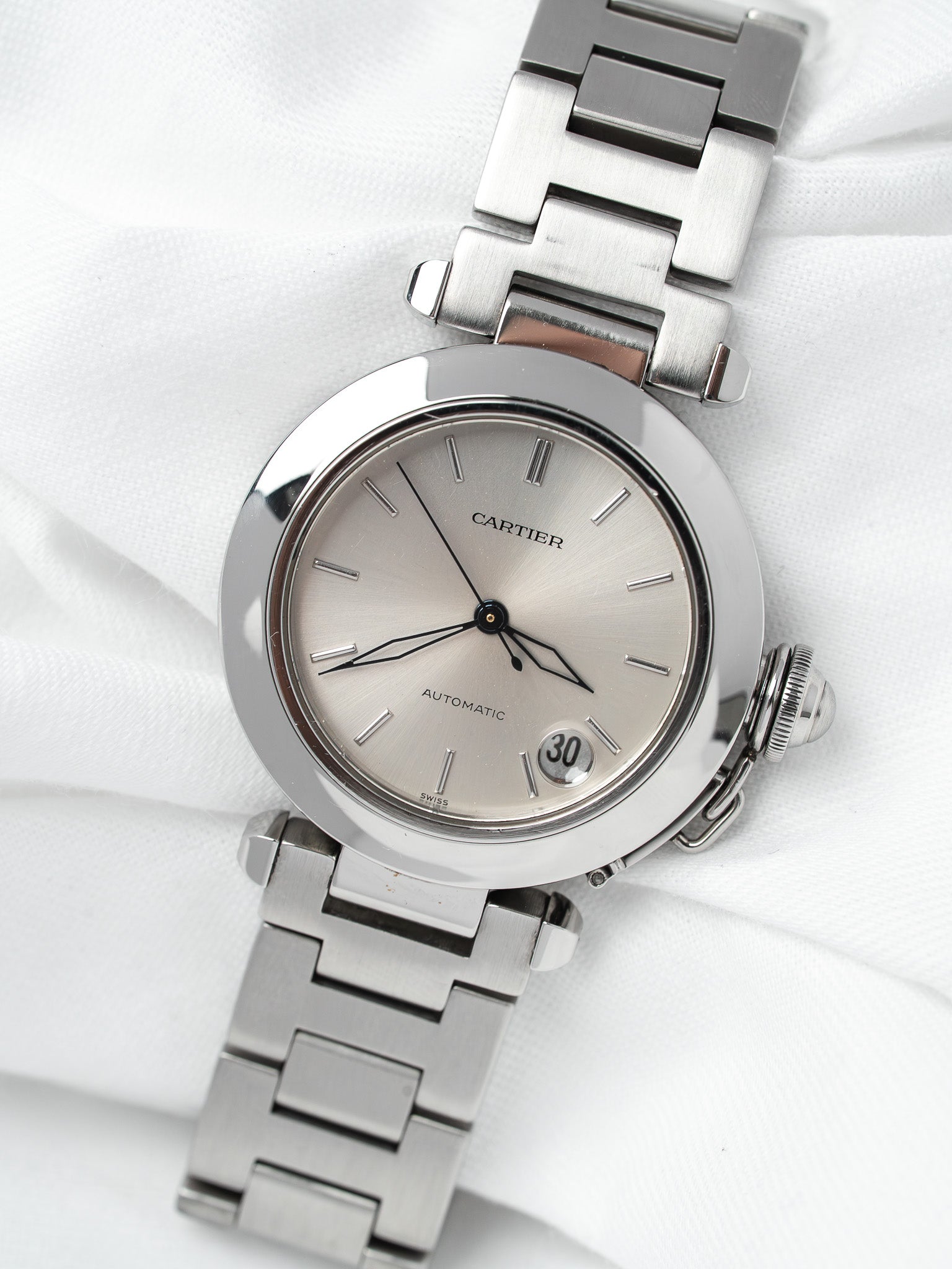 Cartier Pasha C 35mm Acier — Automatique Date (2000s)