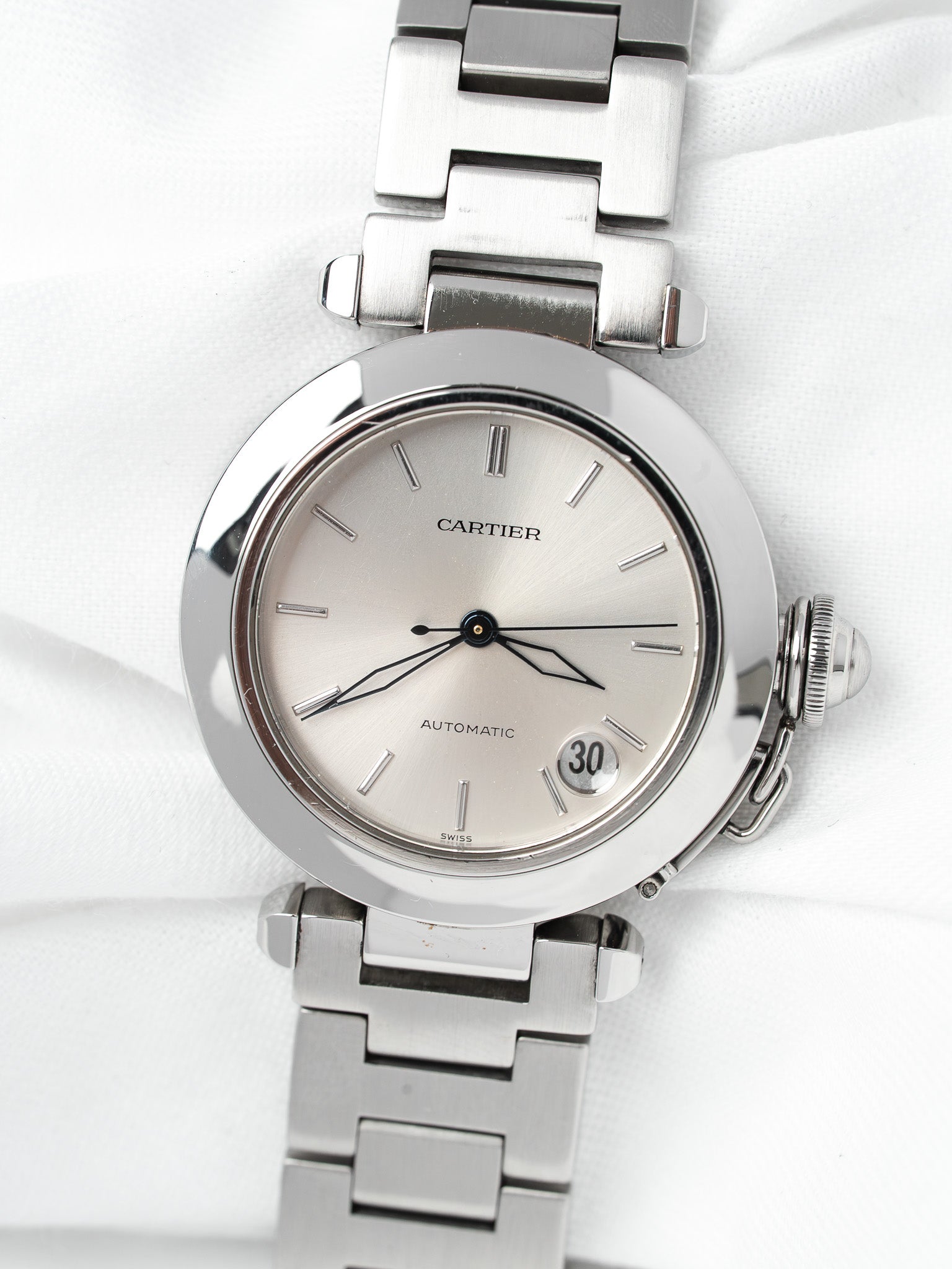 Cartier Pasha C 35mm Acier — Automatique Date (2000s)