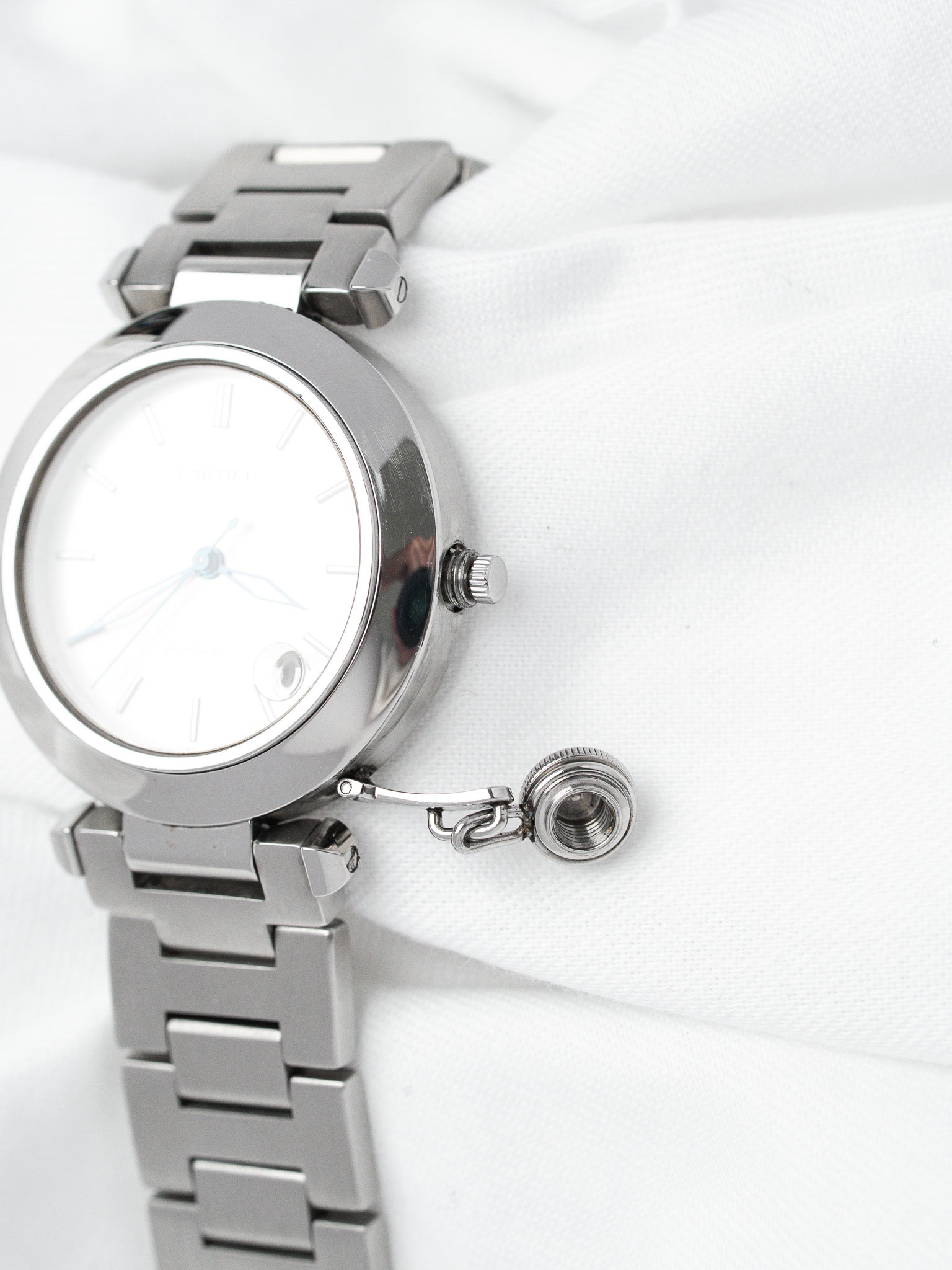 Cartier Pasha C 35mm Acier — Automatique Date (2000s)