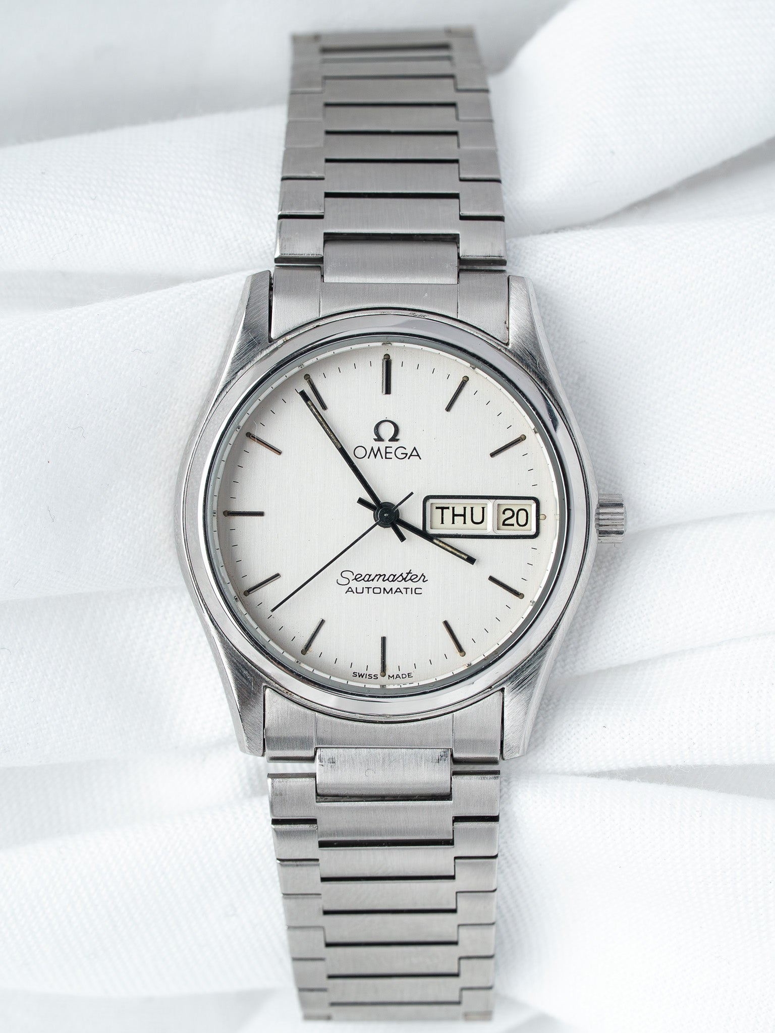 Orologio Omega Seamaster 166.0278 — Giorno-Data Acciaio (1976)