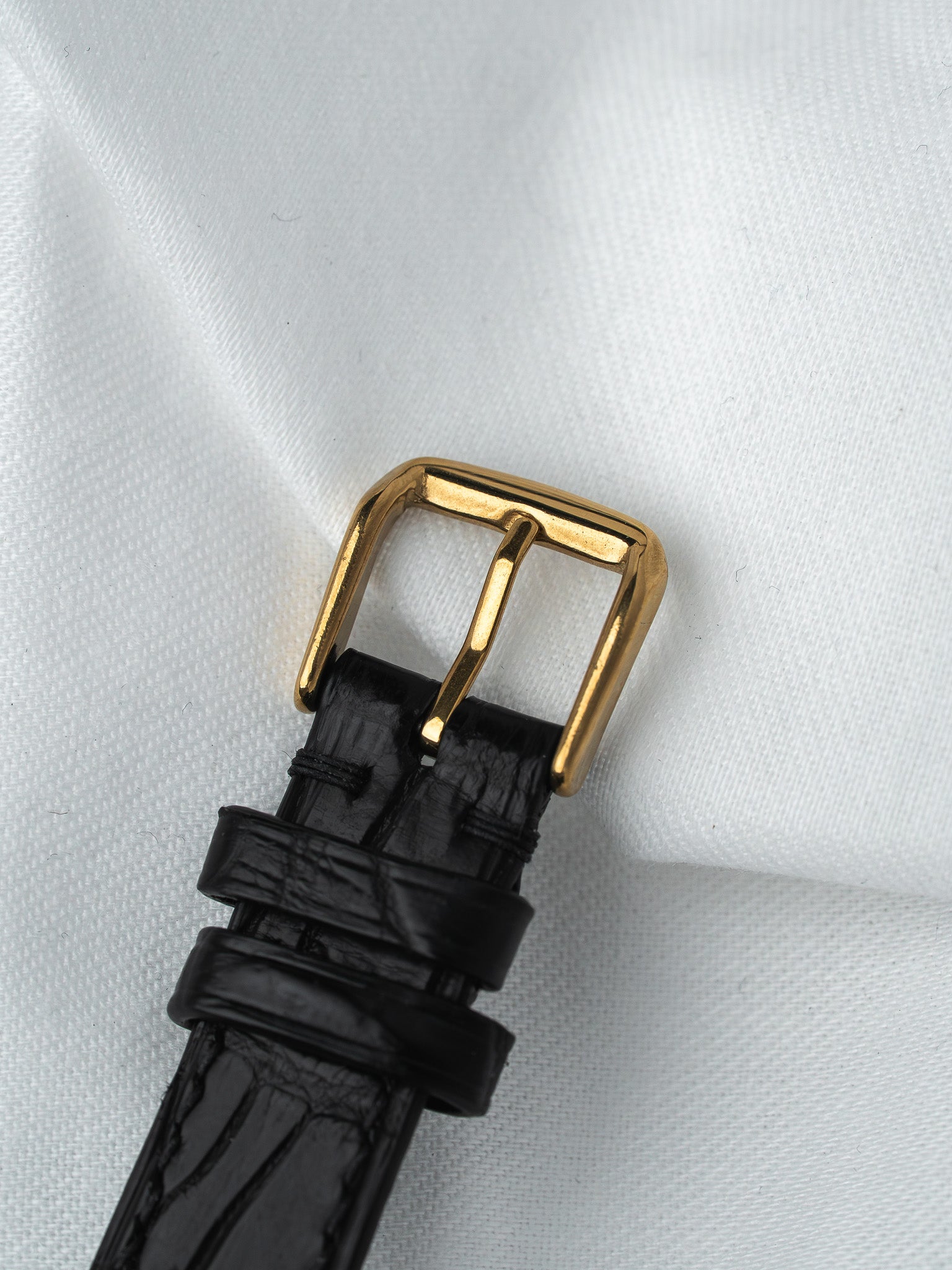 Reloj Seiko Tank chapado en oro 7820 — chocolate guilloché (1985)