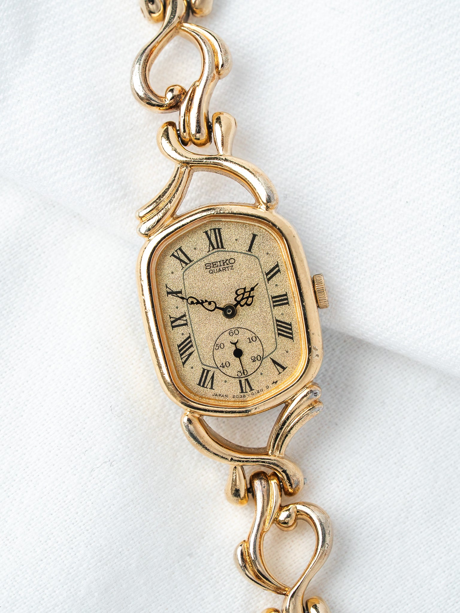 Vintage Seiko Cocktail Watch 2638-5040 Gold-Plated — Gold-Tone (1985)
