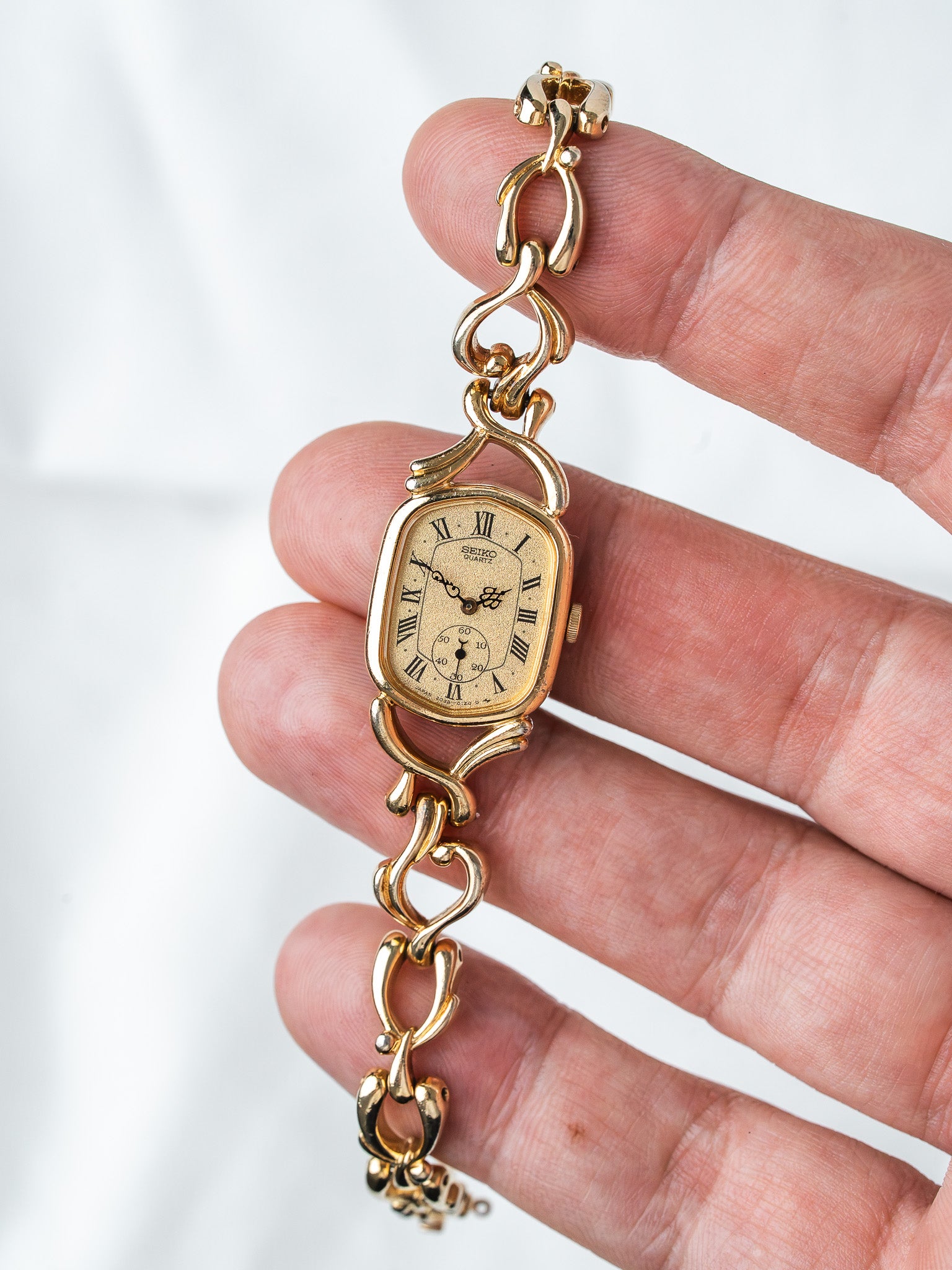 Vintage Seiko Cocktail Watch 2638-5040 Gold-Plated — Gold-Tone (1985)