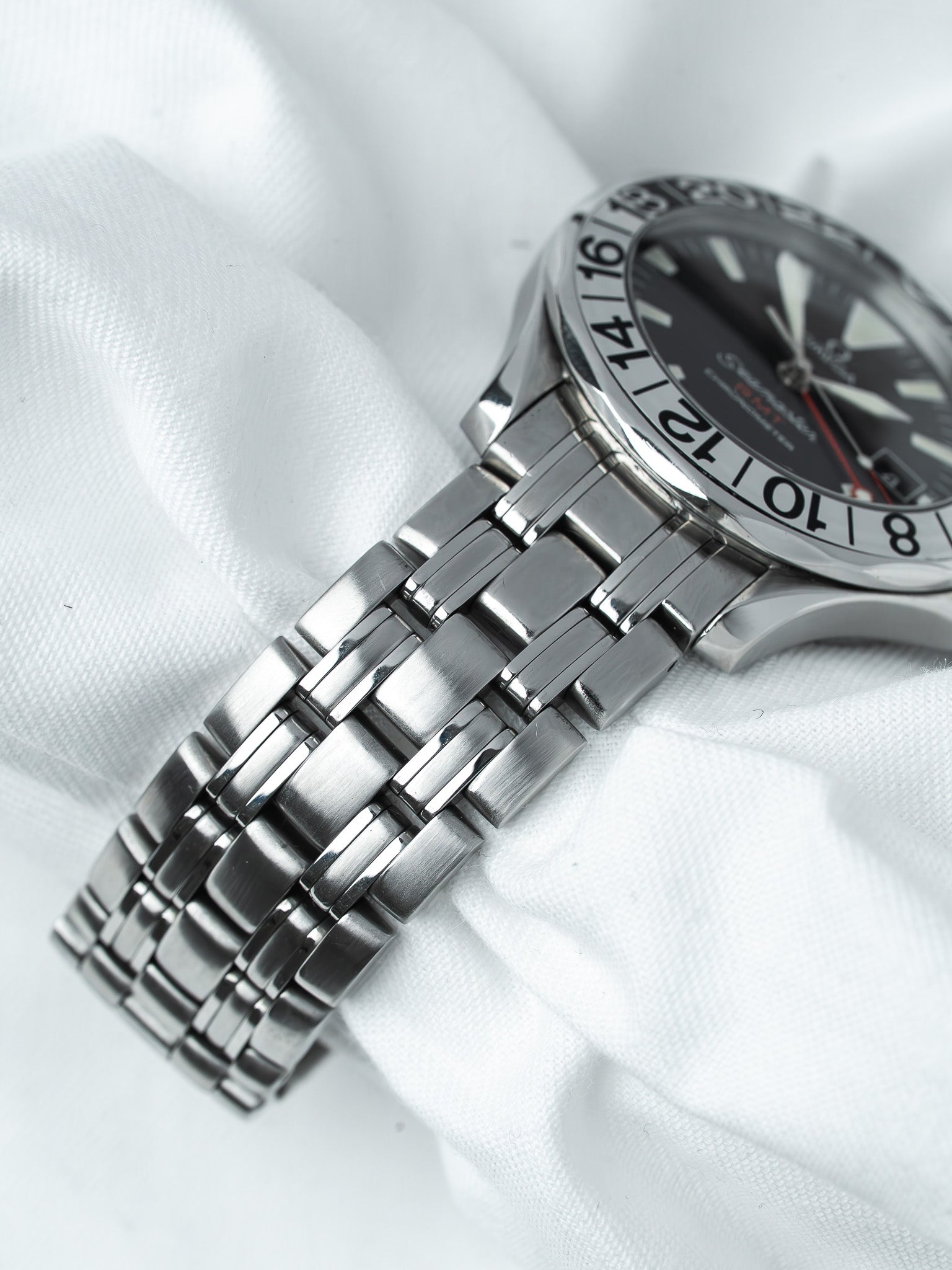 欧米茄 Seamaster GMT 2534.50 钢质——50周年纪念款(1999)