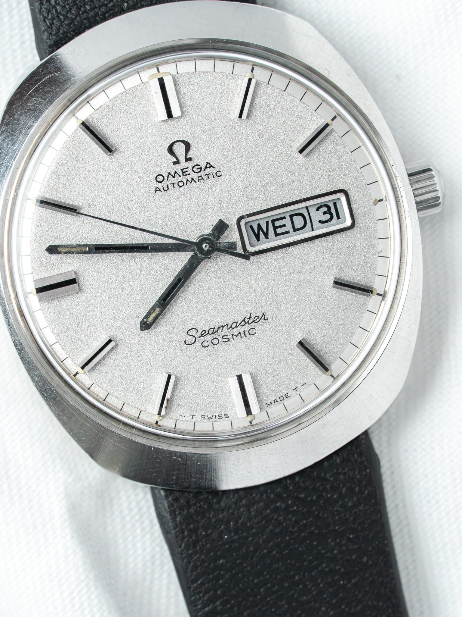 Omega Seamaster Cosmic 166.036 钢 —— C 中的 Day-Date(1969)