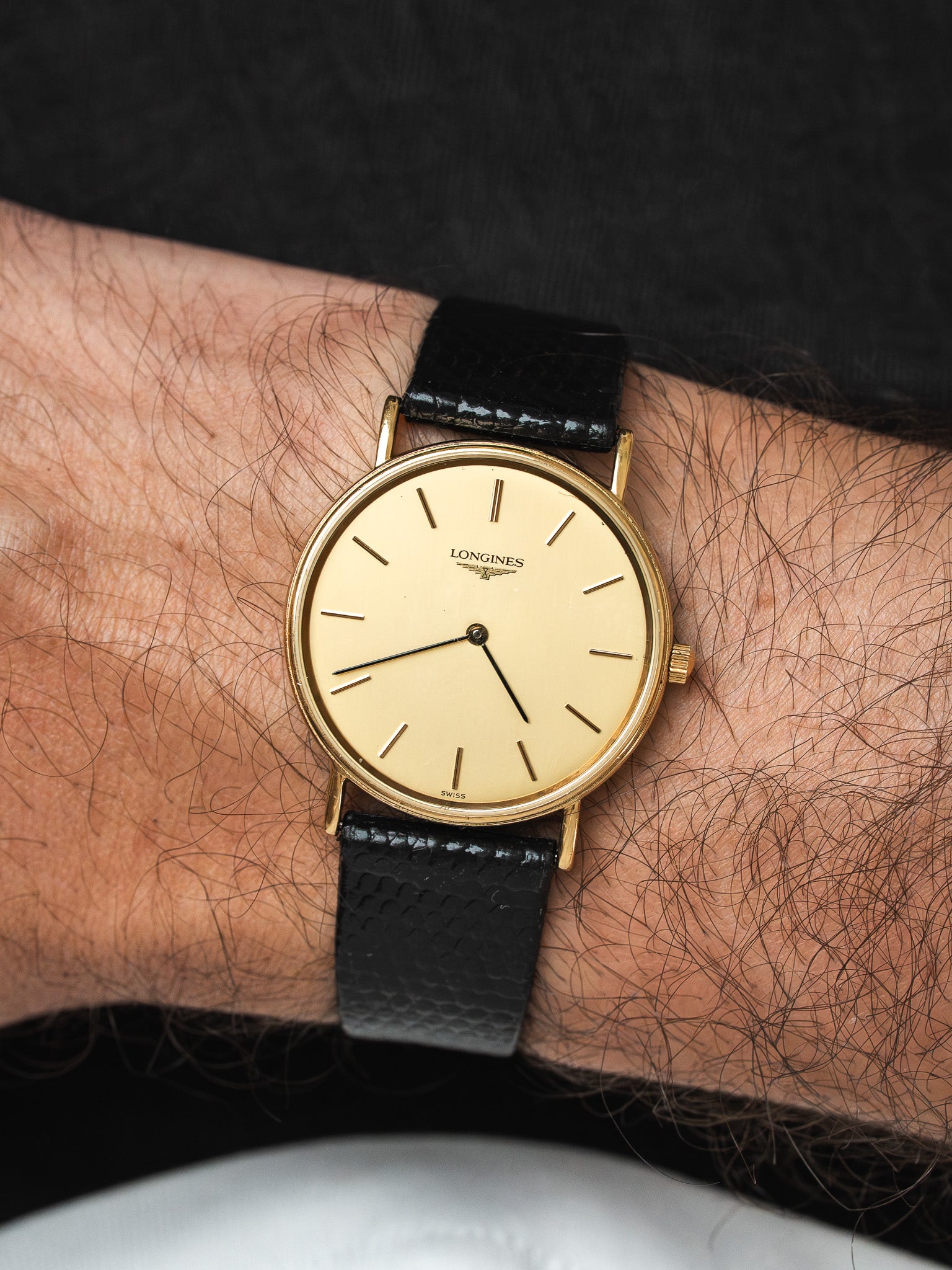 Longines 复古 - 镀金正装表(1980年代)