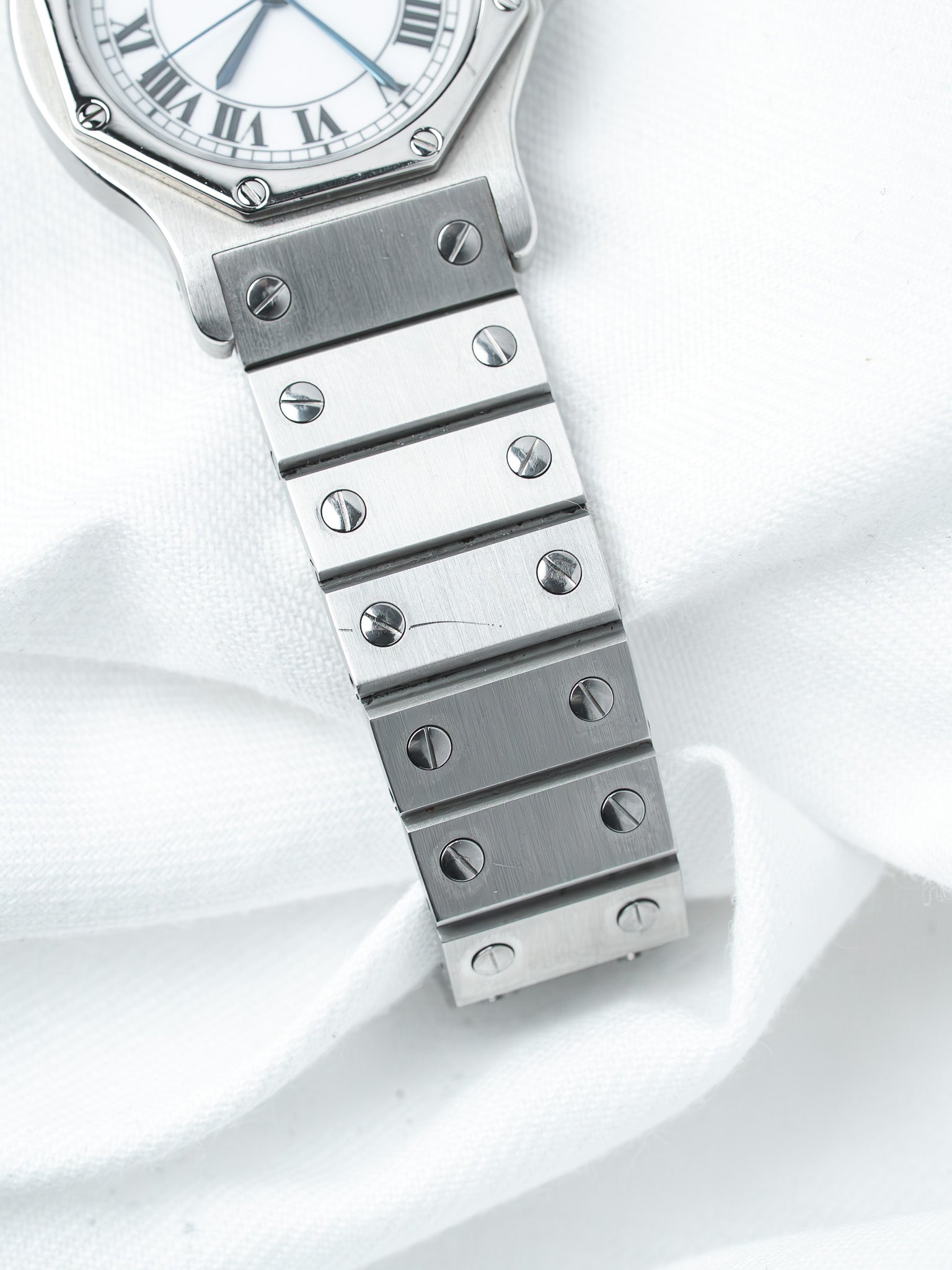 Montre Cartier Santos Octogonale 2965 Acier — Automatique (1980s)