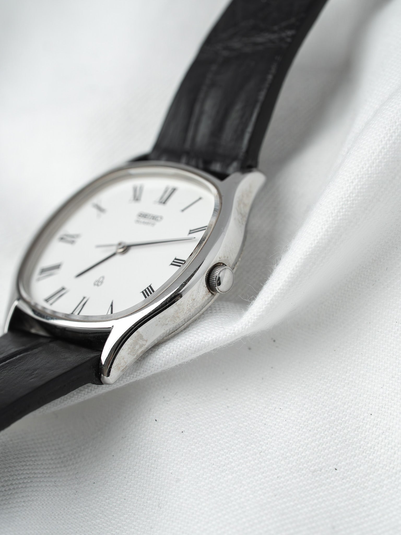 Montre Seiko 6431-5040 Acier — Coussin Cadran Romain (1982)