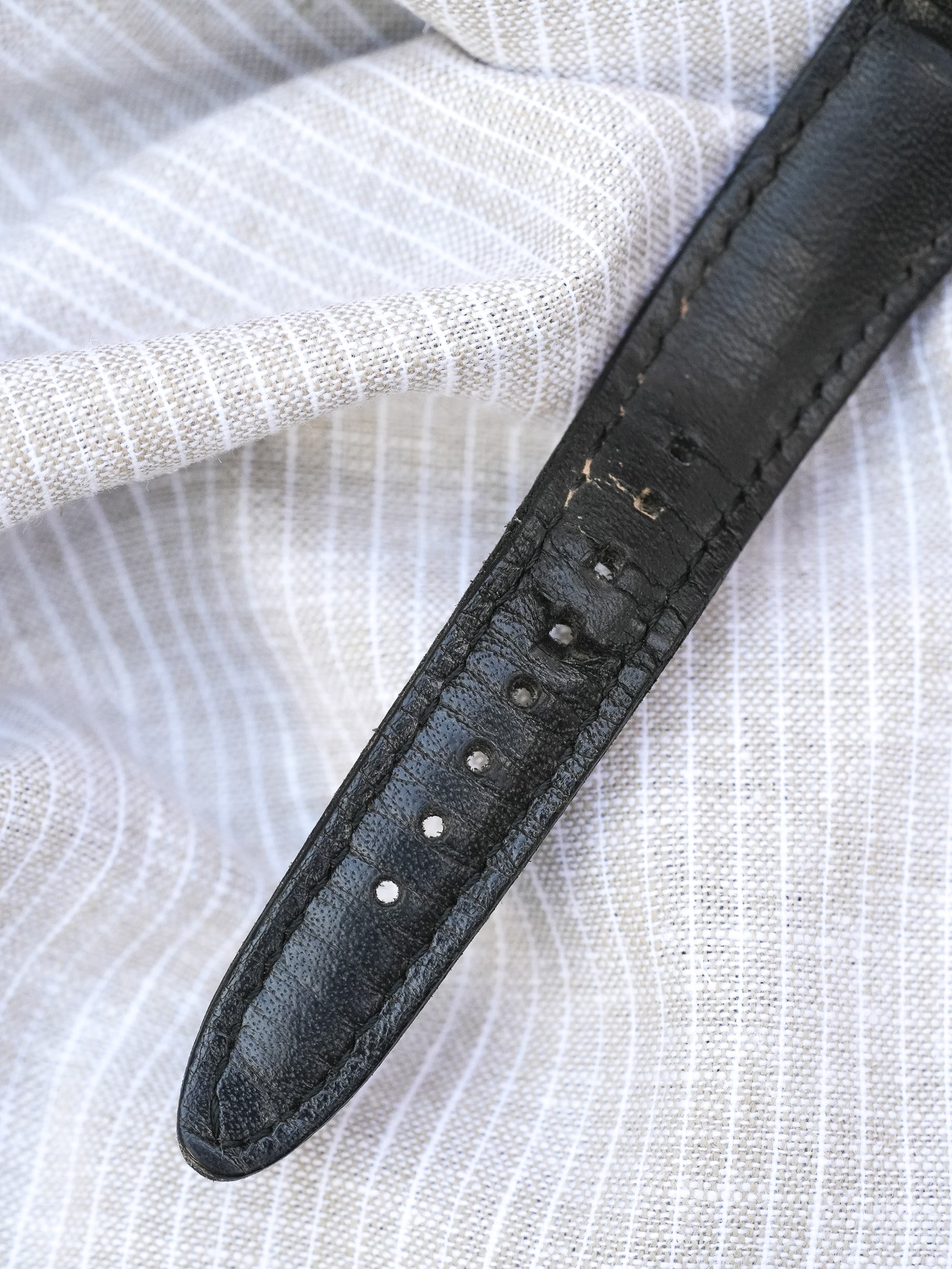 Seiko - Acier Phase de Lune Chronographe noir - 1991