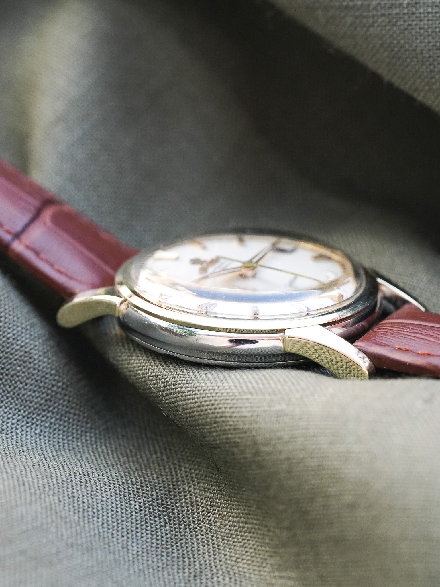 Omega - Constellation Chronometer Plaqué or Acier Blanc 14393-61-SC - 1961