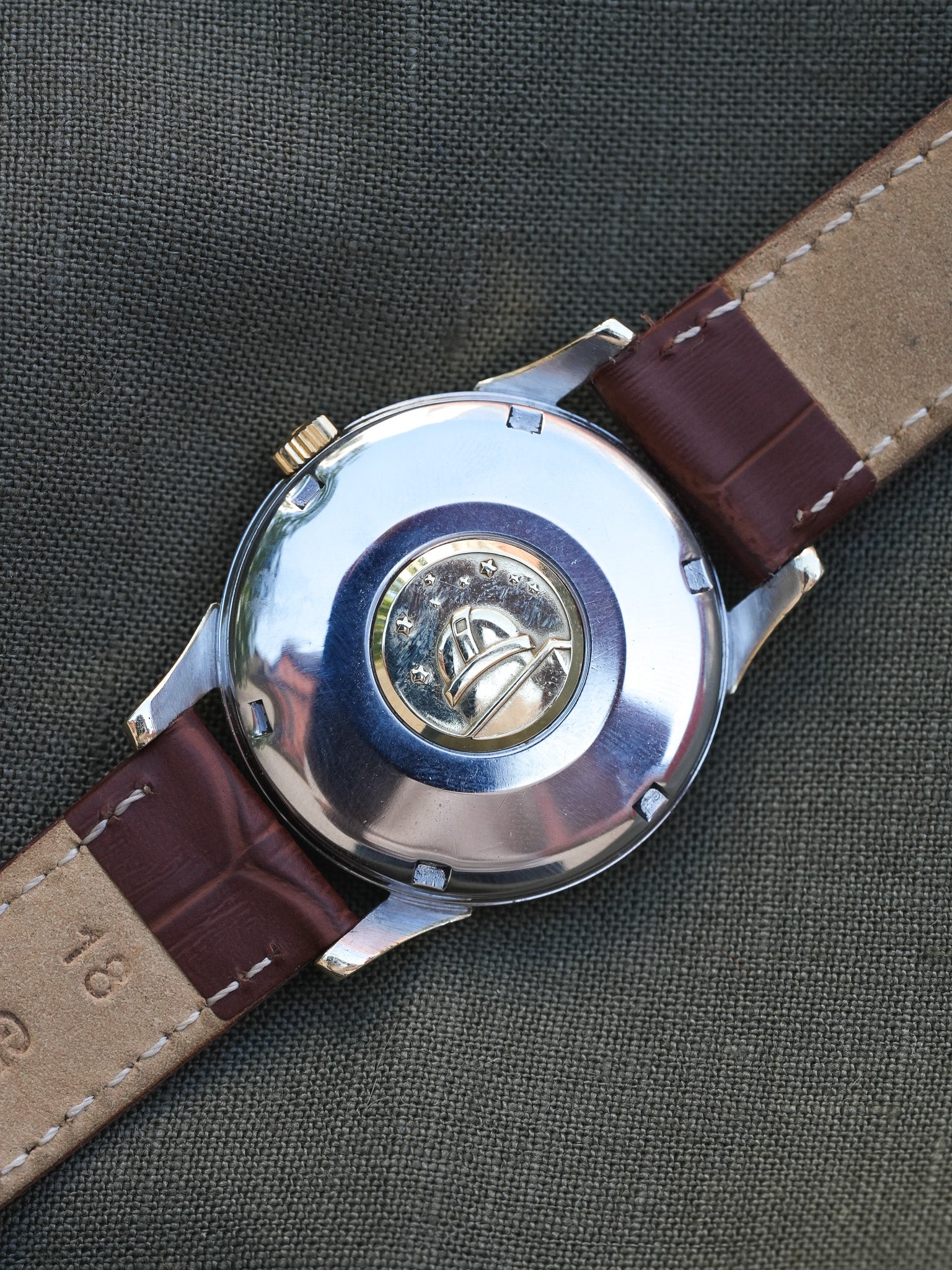 Omega - Constellation Chronometer Plaqué or Acier Blanc 14393-61-SC - 1961