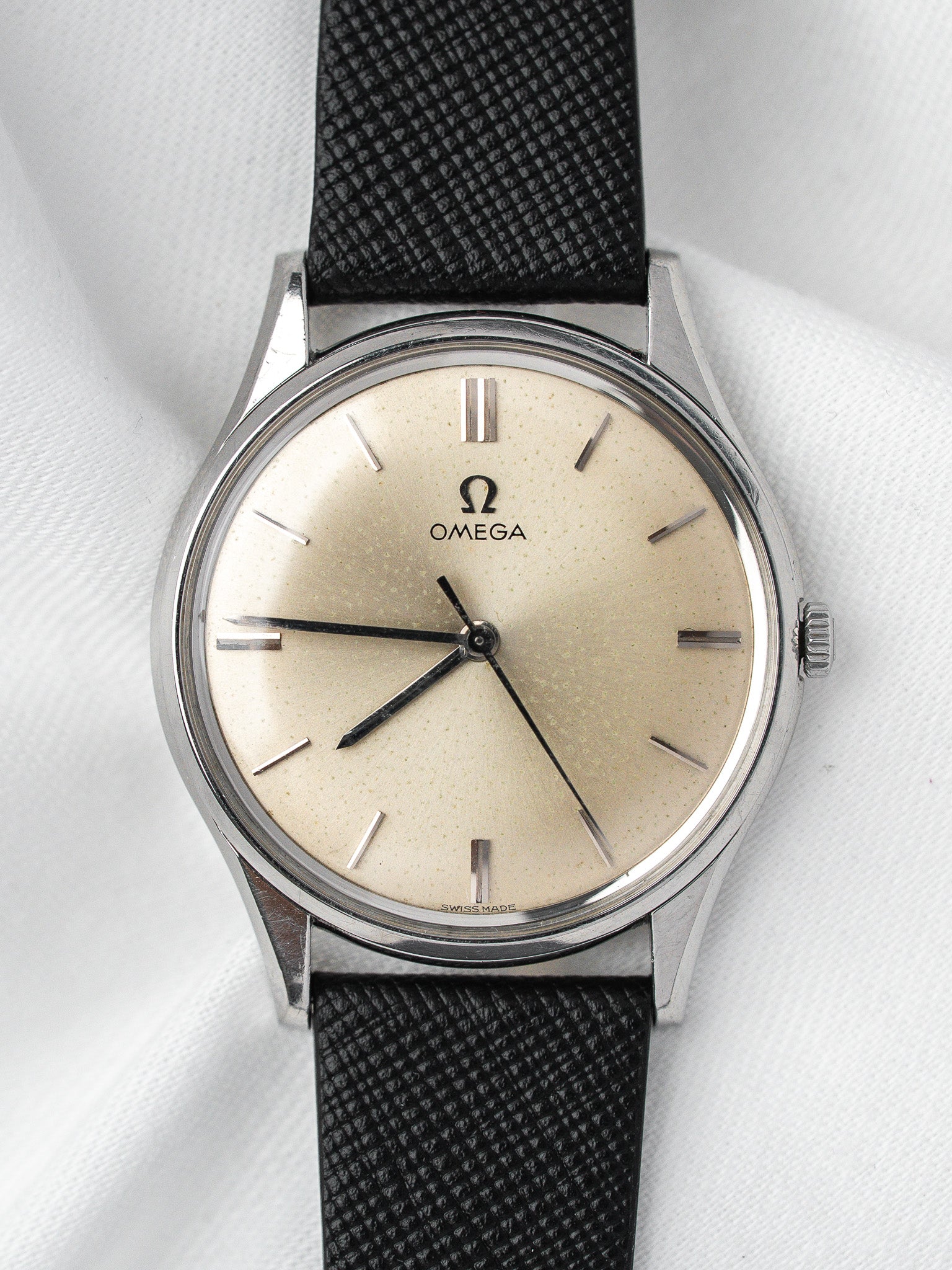 Omega Watch 131.003 Steel — Patinated Silvered Dial (1962)