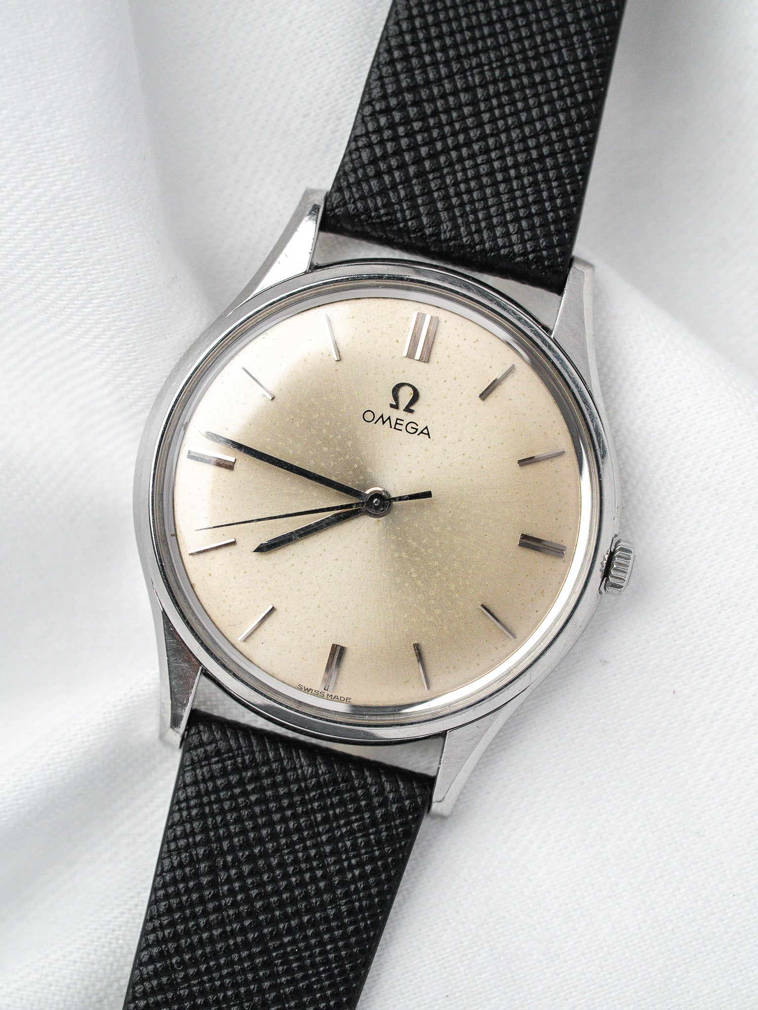 Omega Watch 131.003 Steel — Patinated Silvered Dial (1962)