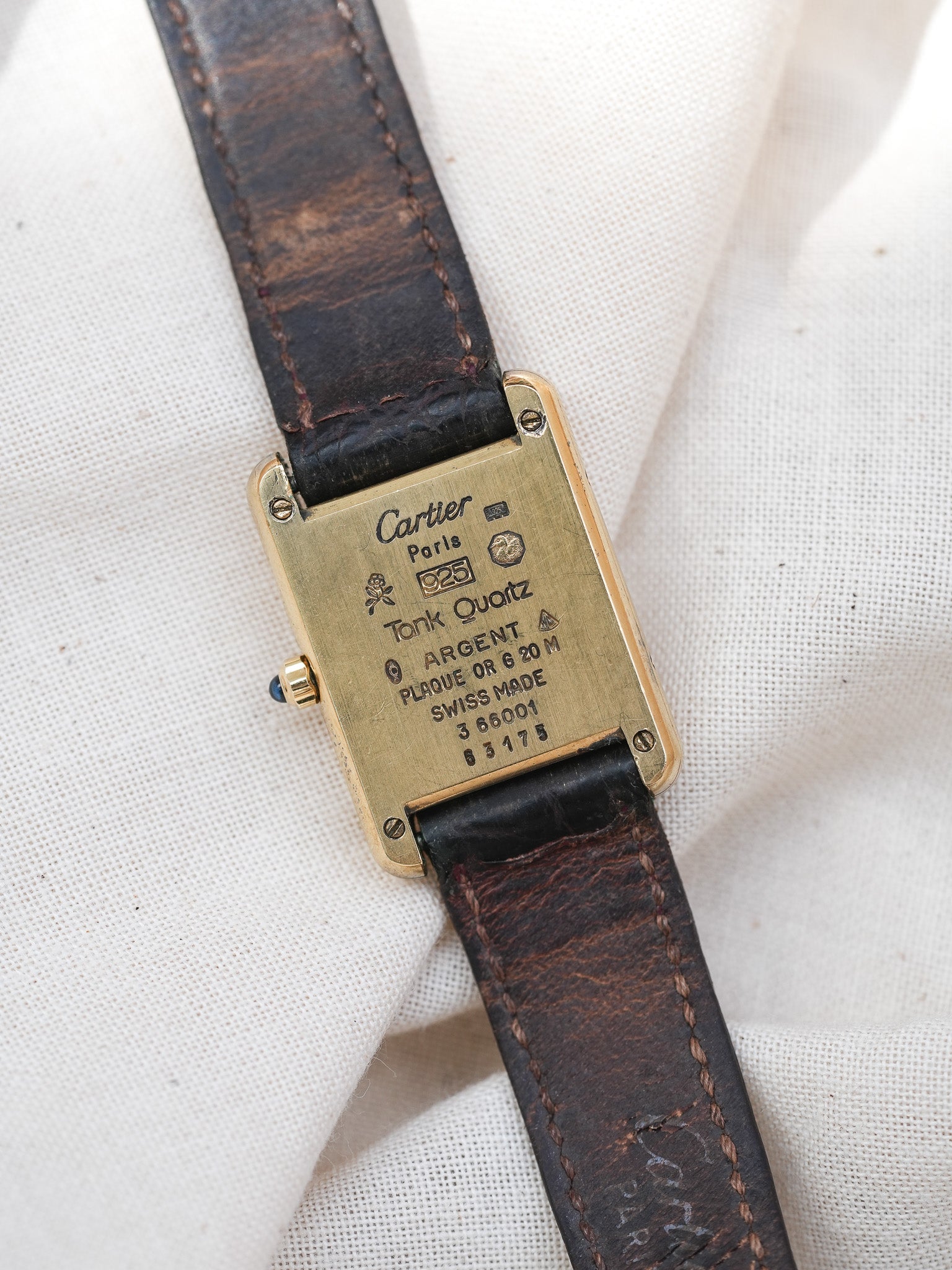 Cartier - Tank Must Trinity Petit modèle quartz - 1980s