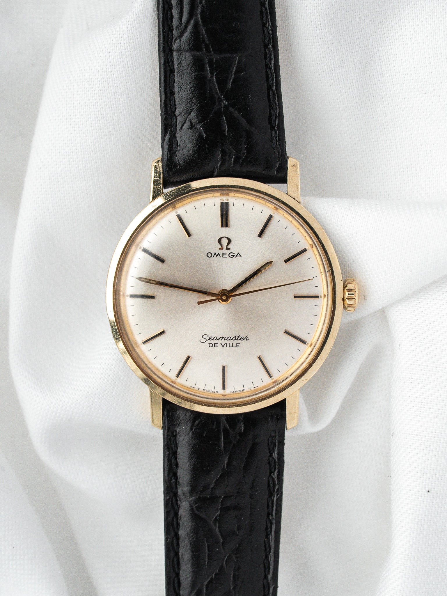 Montre Omega Vintage Seamaster De Ville 135.020 — Plaqué Or (1960s)