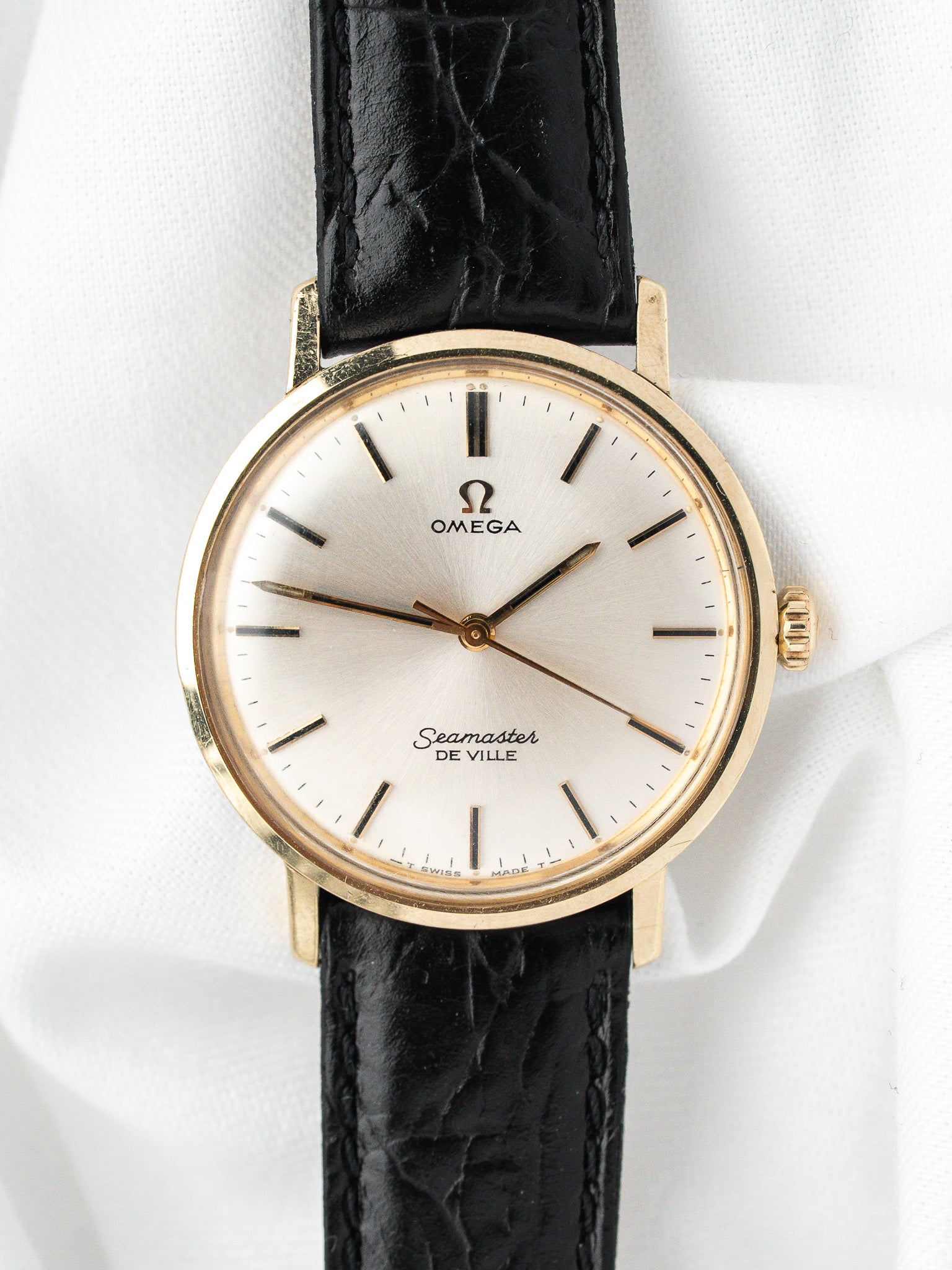 Montre Omega Vintage Seamaster De Ville 135.020 — Plaqué Or (1960s)