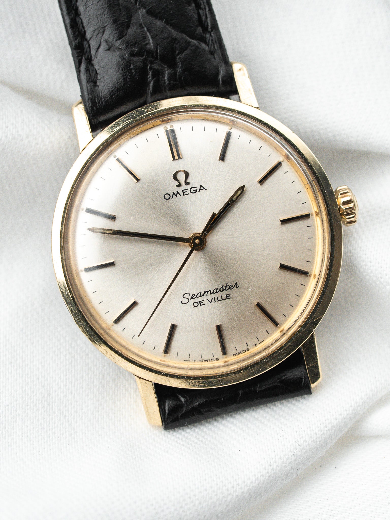 Montre Omega Vintage Seamaster De Ville 135.020 — Plaqué Or (1960s)