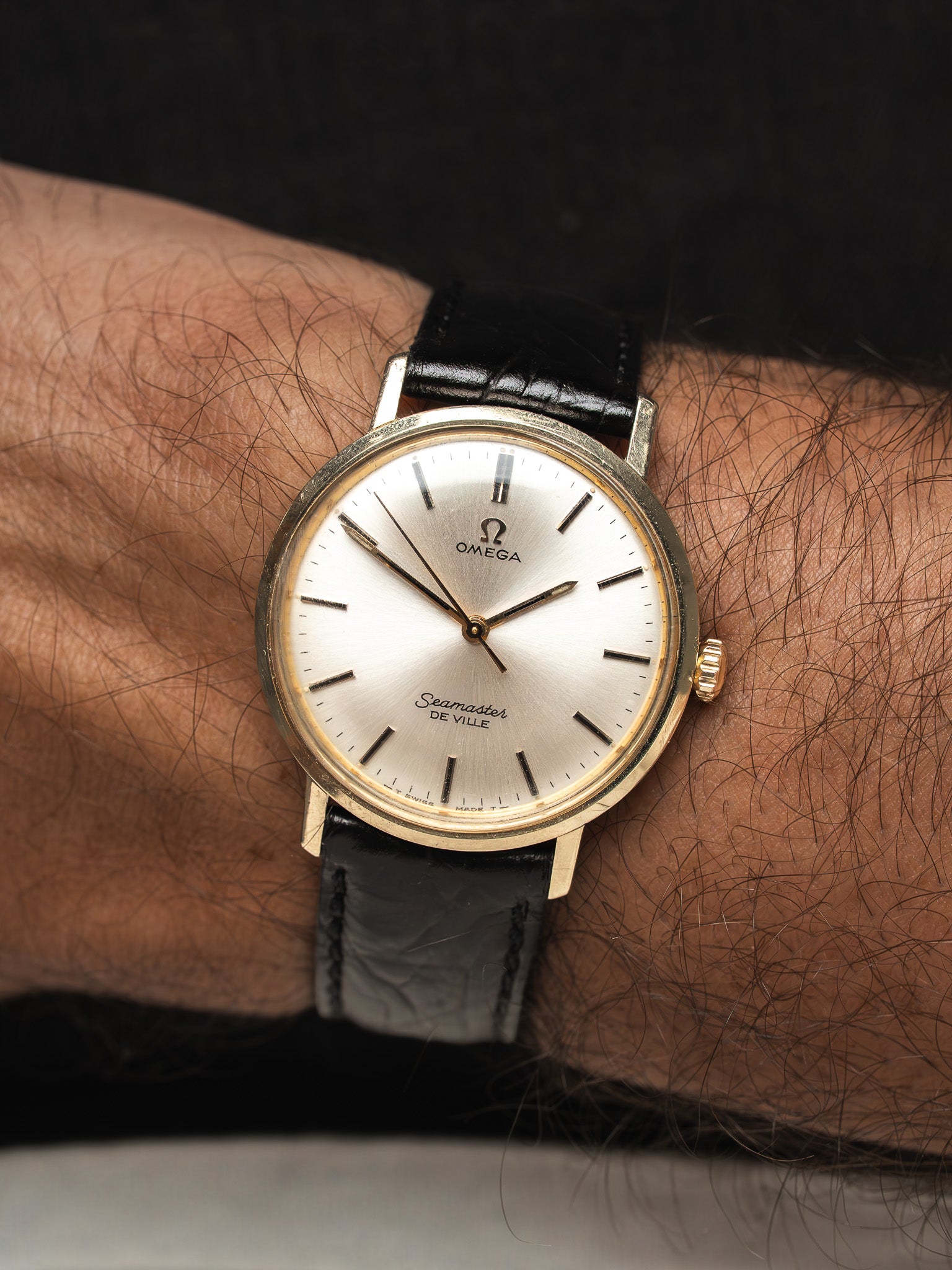 Montre Omega Vintage Seamaster De Ville 135.020 — Plaqué Or (1960s)