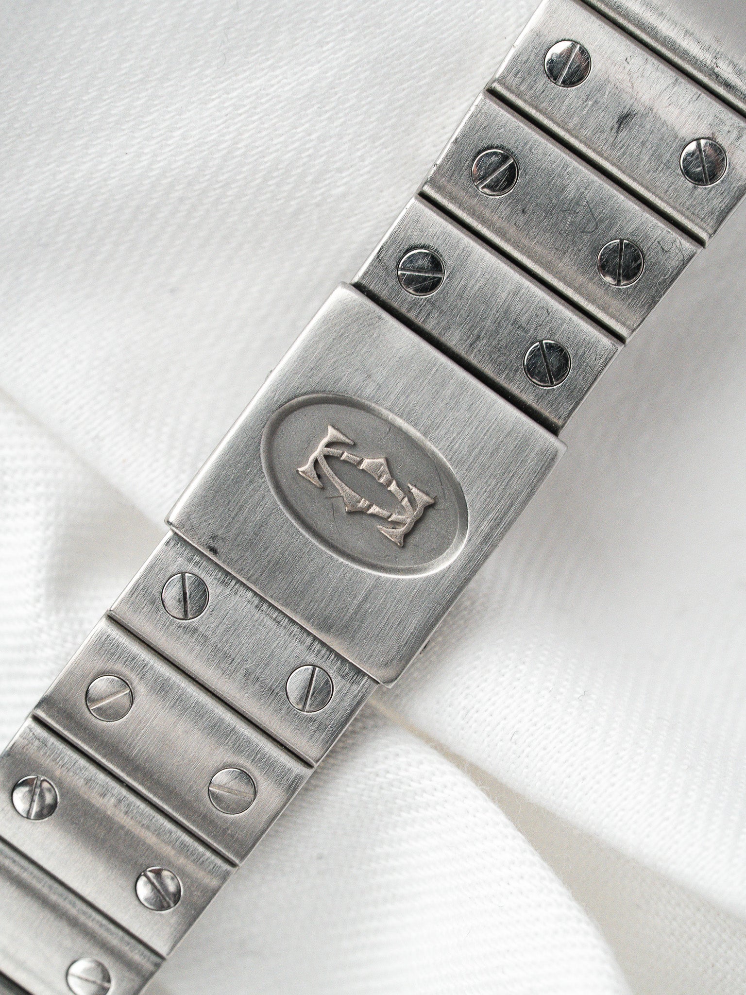 Cartier Vintage Santos Galbée Uhr 987901 — Stahl (1990s)