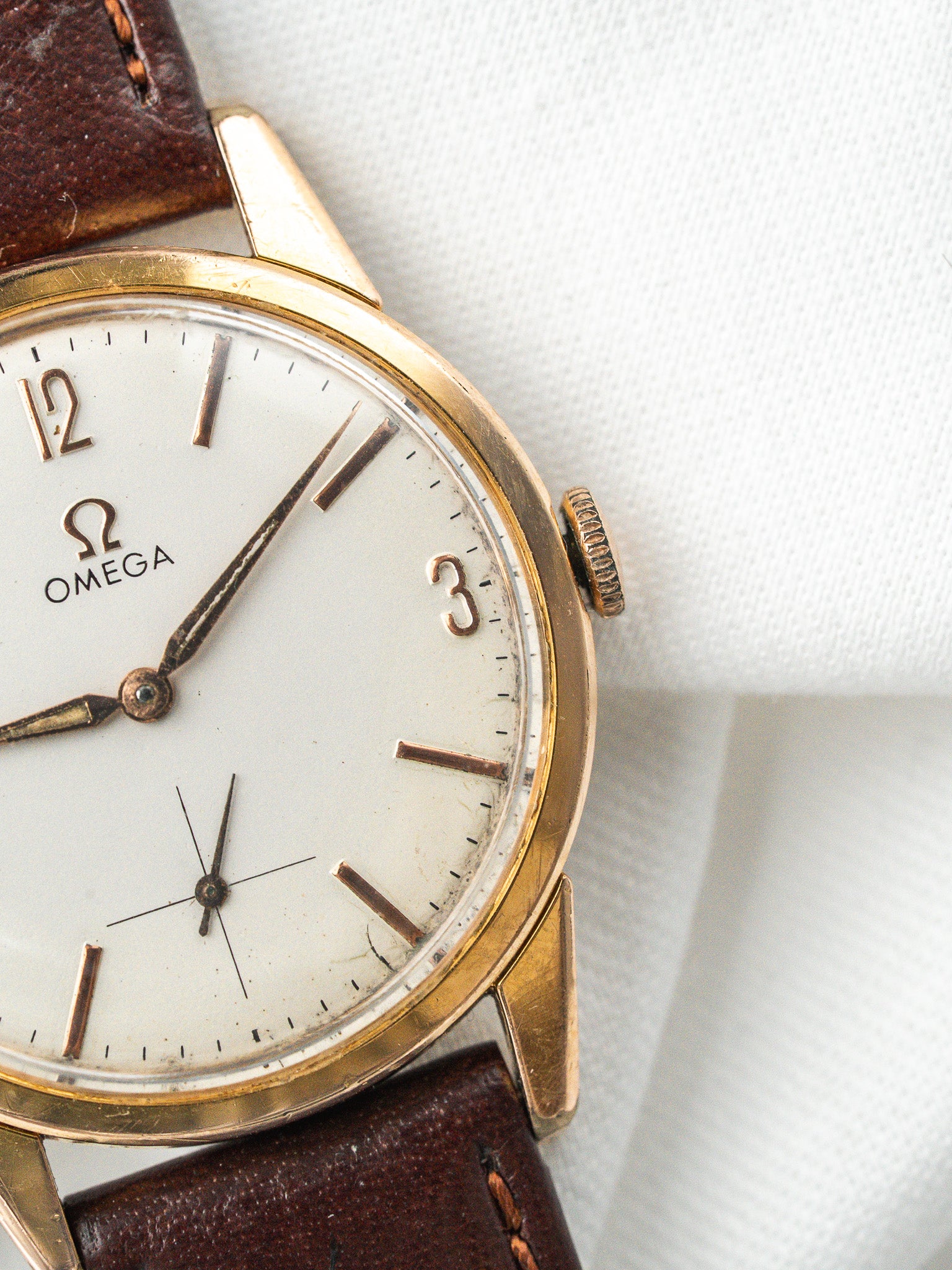 Montre Omega Vintage 14391-62 — Plaqué Or Petite Seconde (1961)