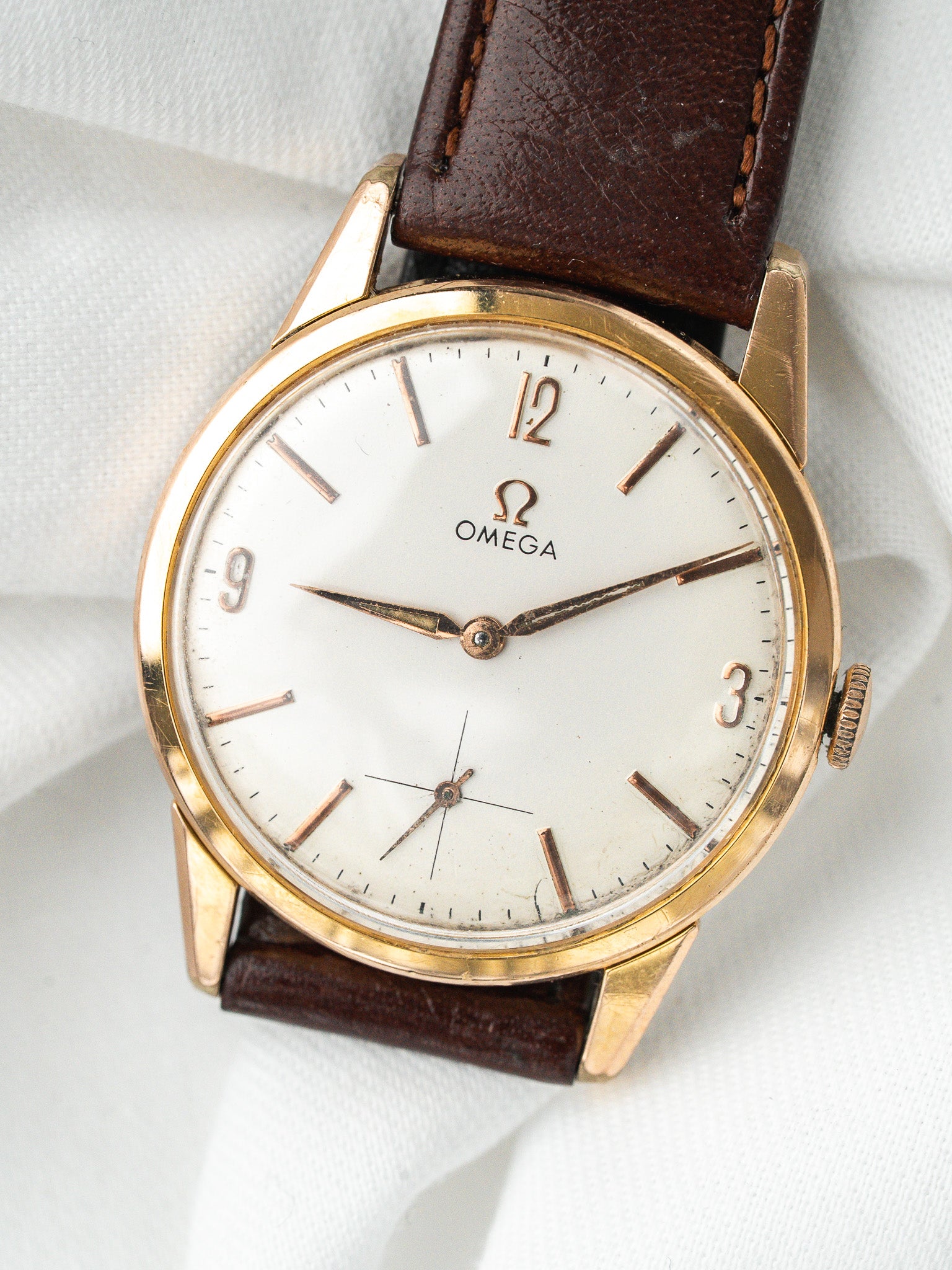 Montre Omega Vintage 14391-62 — Plaqué Or Petite Seconde (1961)