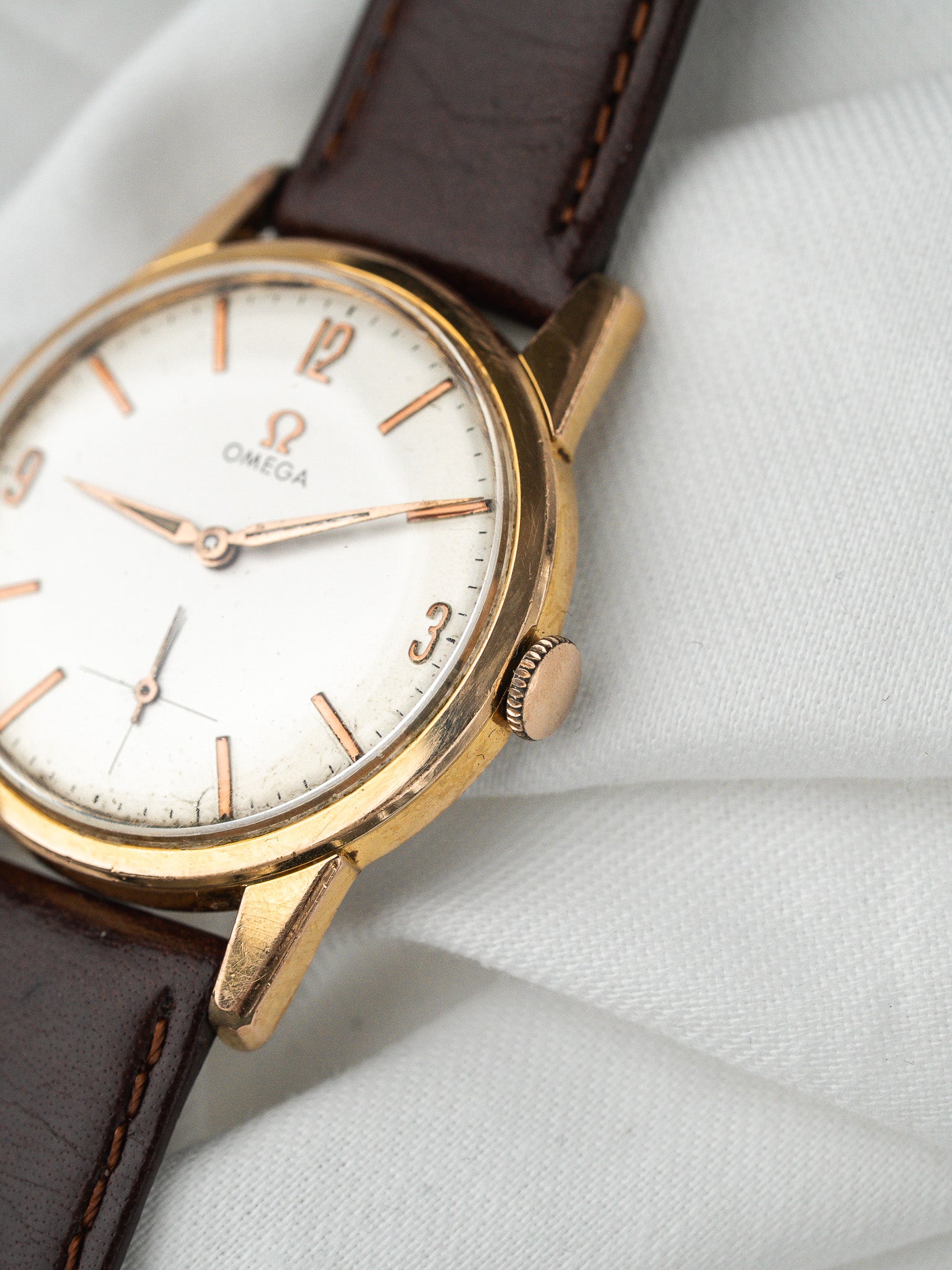 Montre Omega Vintage 14391-62 — Plaqué Or Petite Seconde (1961)
