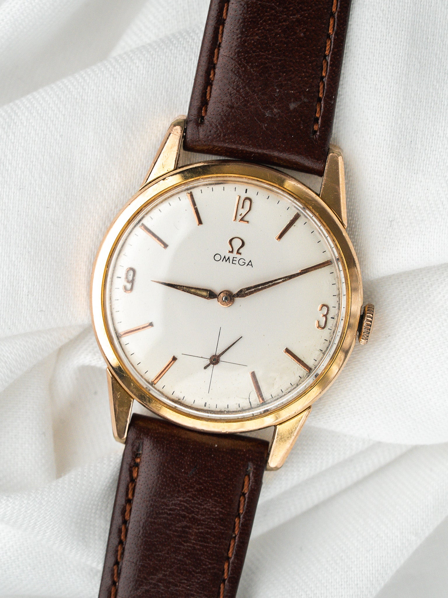 Montre Omega Vintage 14391-62 — Plaqué Or Petite Seconde (1961)