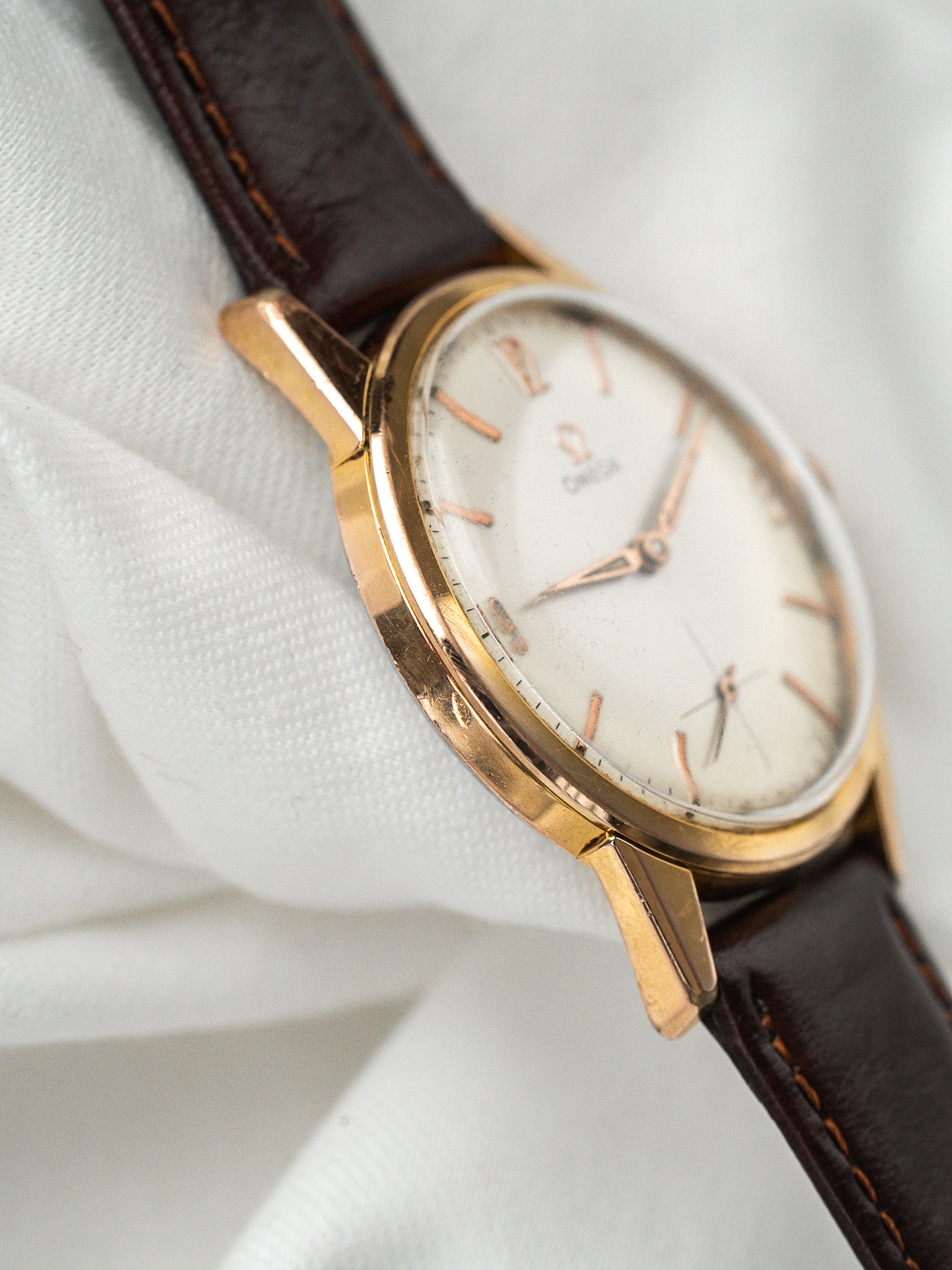 Montre Omega Vintage 14391-62 — Plaqué Or Petite Seconde (1961)