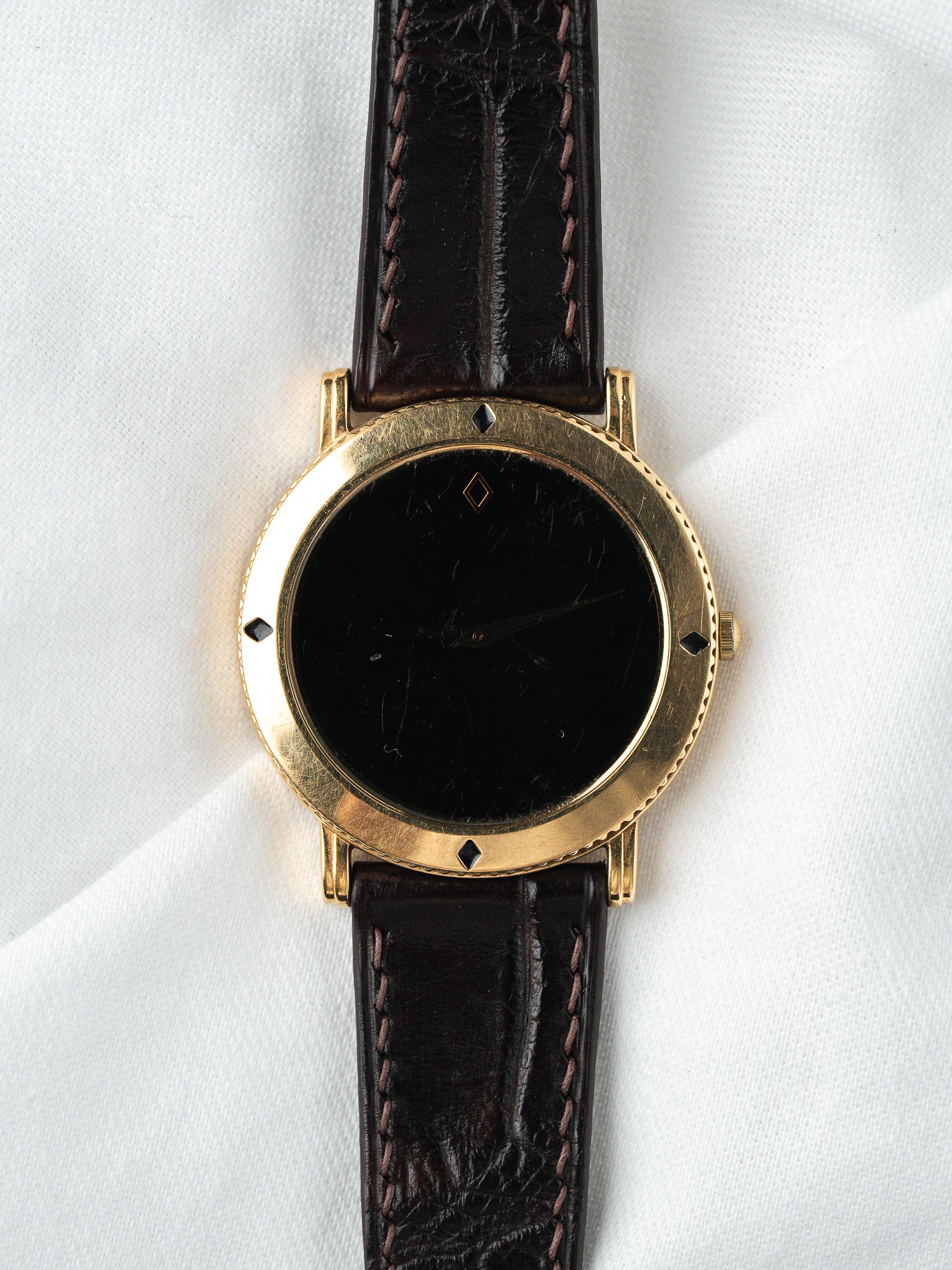 Seiko The Blackdiamond Collection Orologio — Placcato oro Quadrante nascosto (1993)
