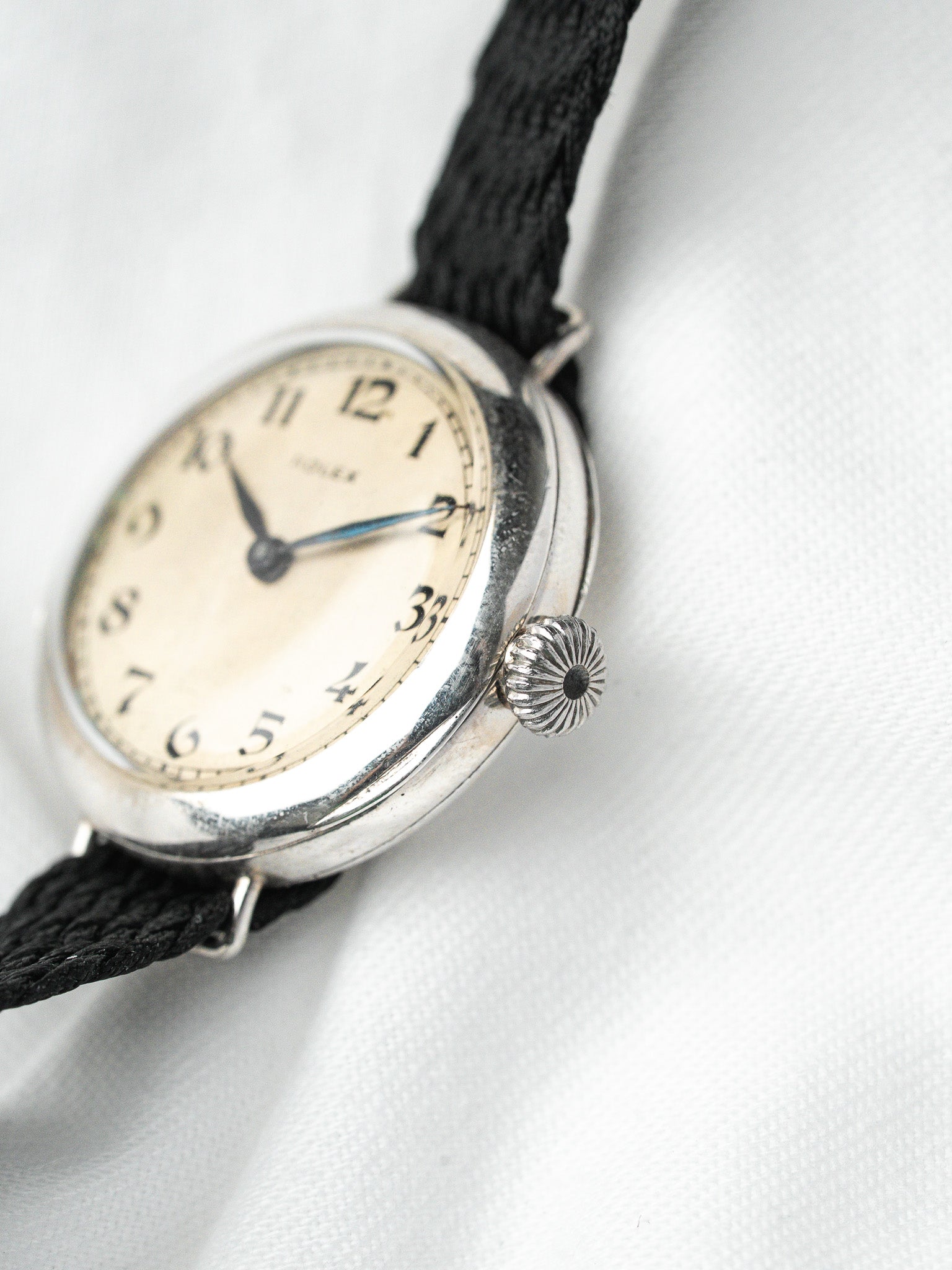 Vintage Rolex Watch Silver — Wilsdorf & Davis (1915-1920)