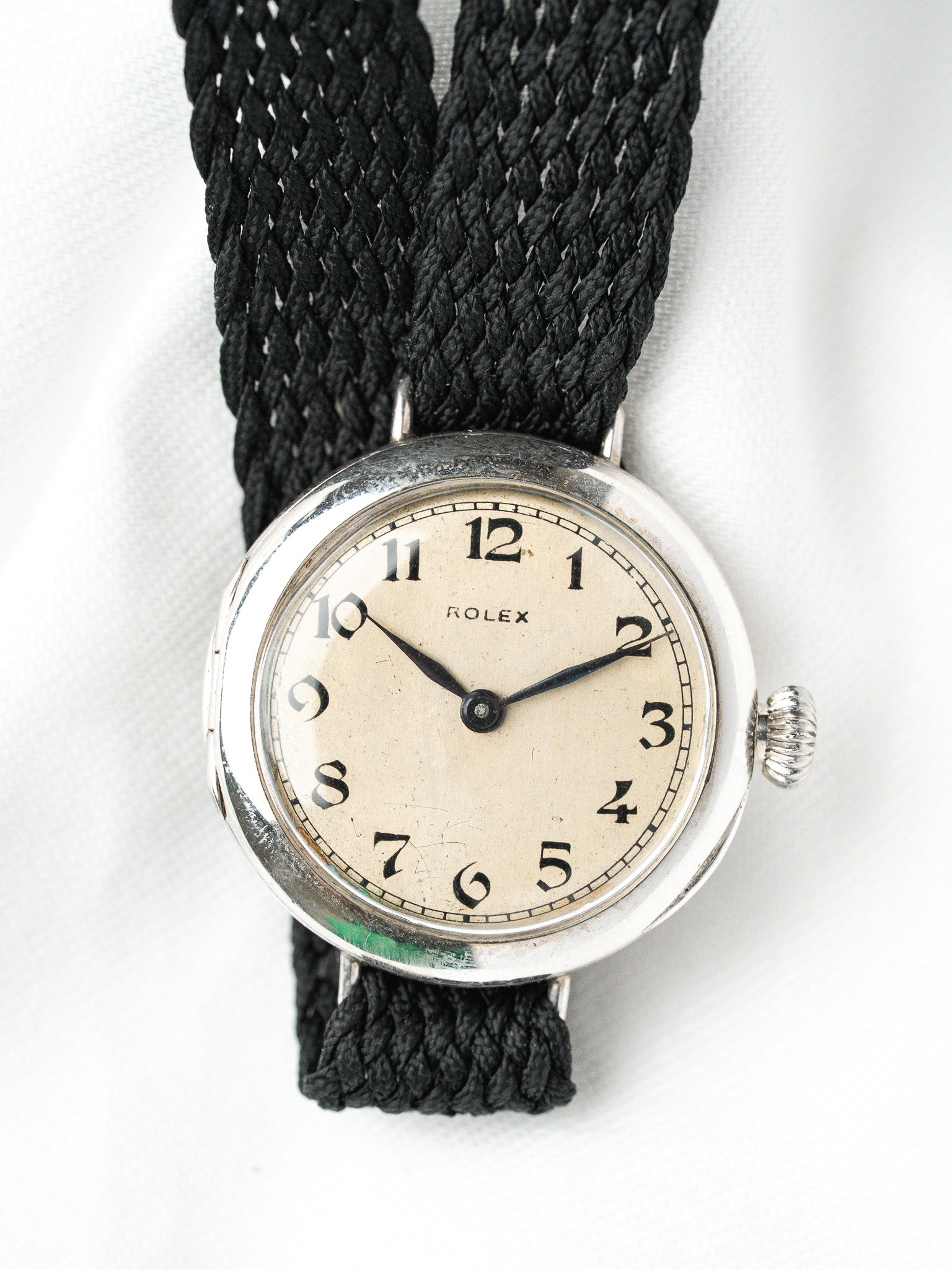 Vintage Rolex Watch Silver — Wilsdorf & Davis (1915-1920)
