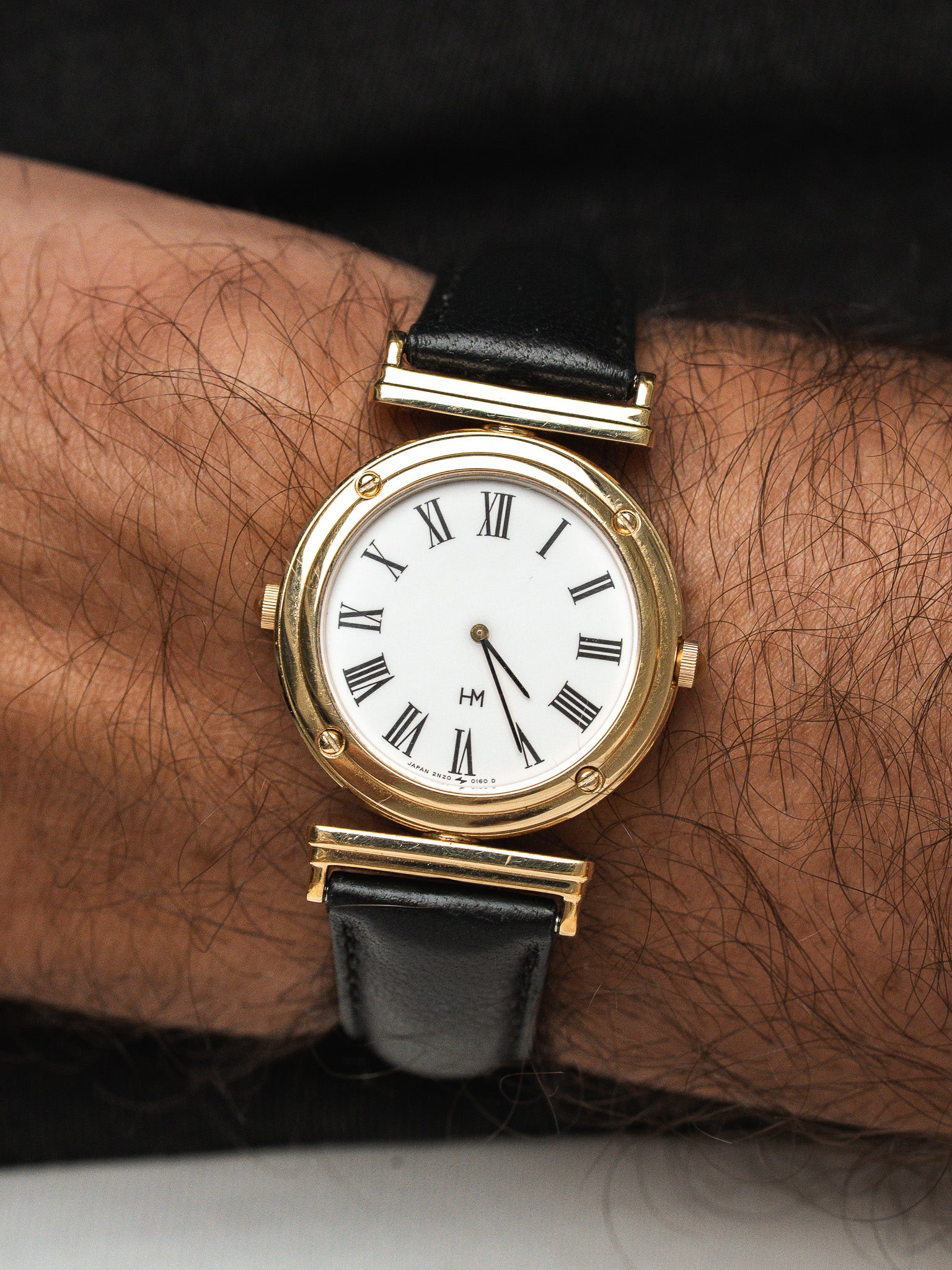 Montre Seiko Hanae Mori 2N20-0070 — Boîtier Réversible (1988)