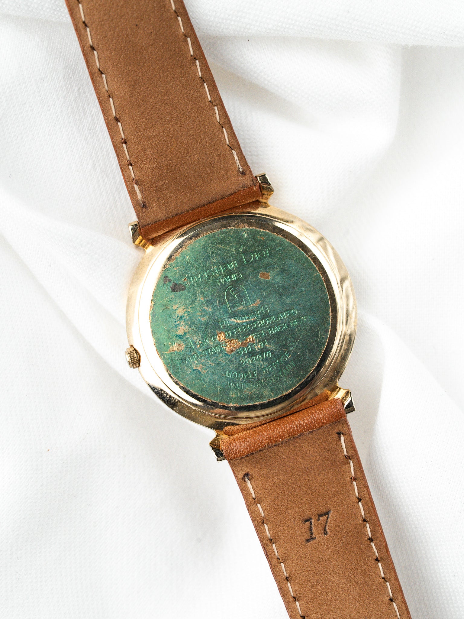 Christian Dior Vintage 511501 Watch — Two-Tone Monogram (1990s)