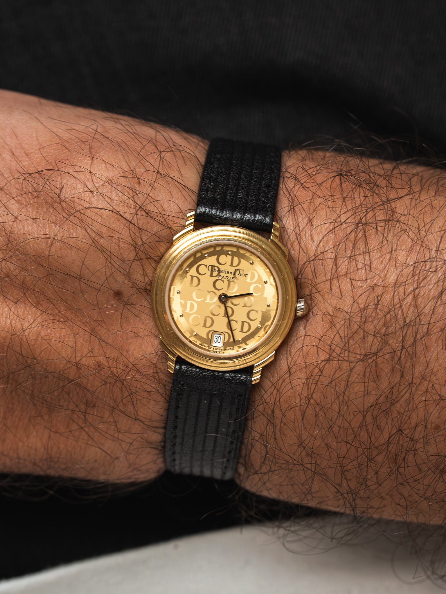 Montre Christian Dior Vintage 40.122.2 — Monogramme (1990s)