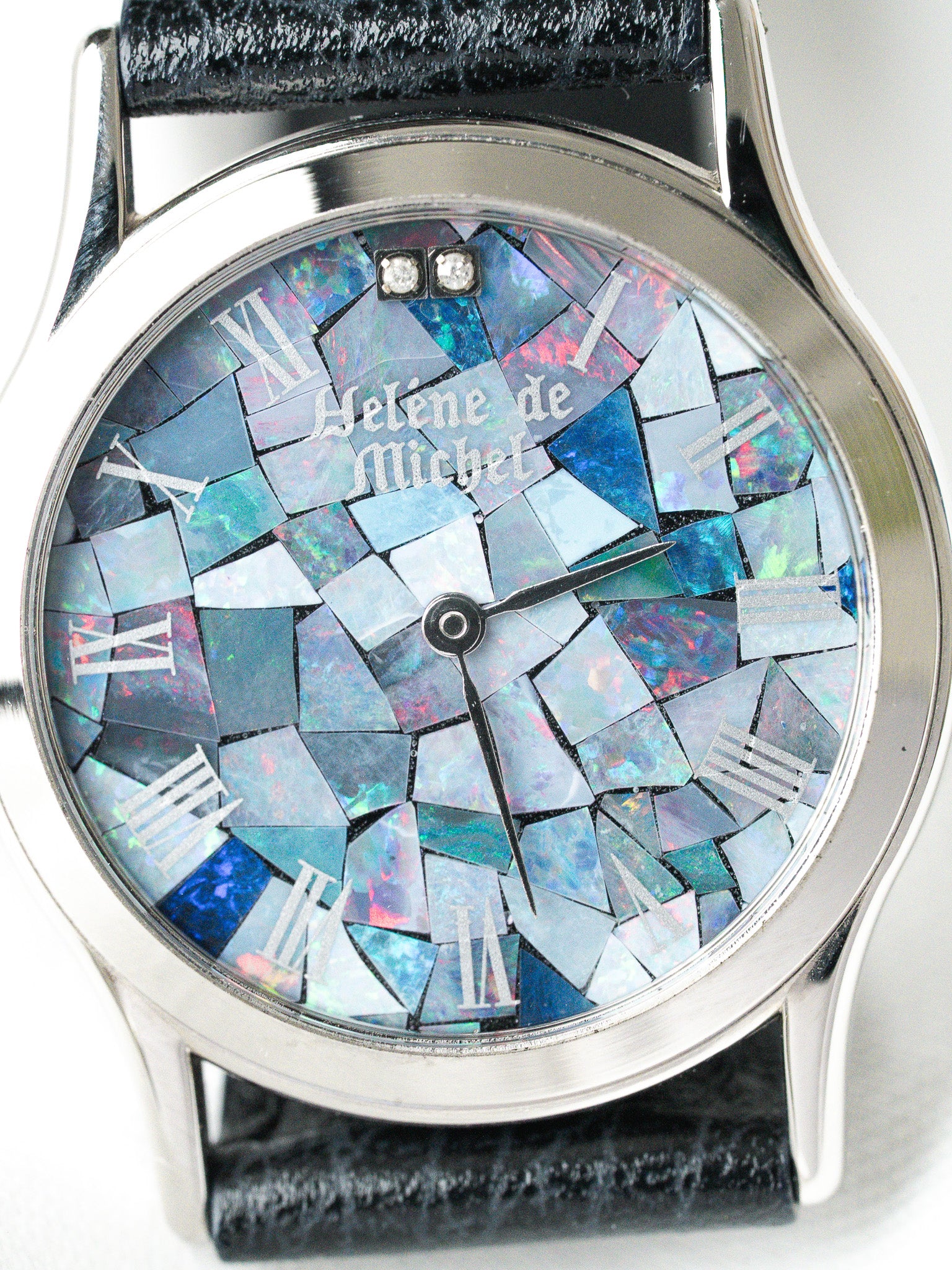 Montre Hélène de Michel Argent — Cadran Opale Mosaïque (1990s)