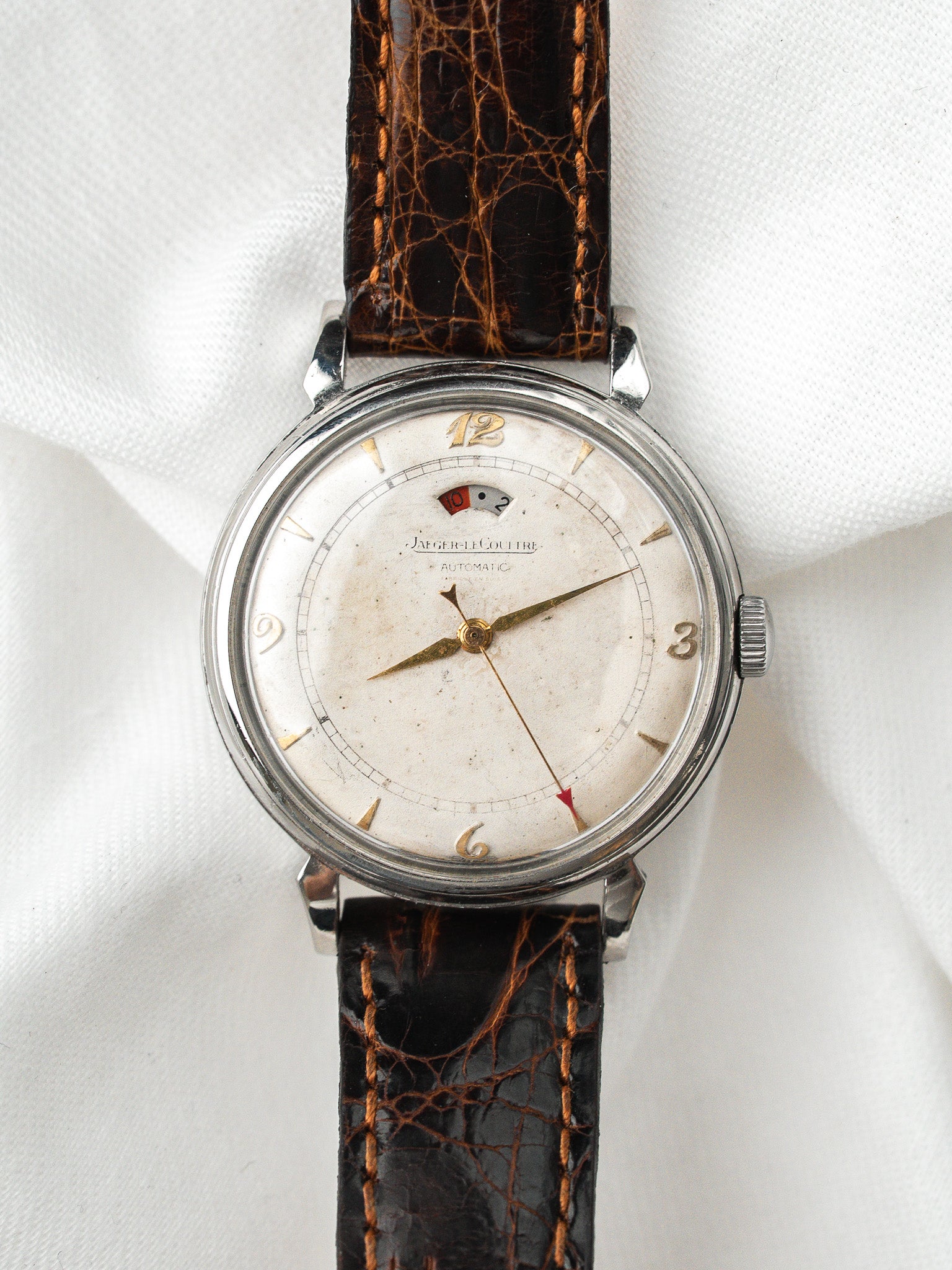 Montre JLC Vintage Powermatic 481 — Réserve de Marche (1950s)