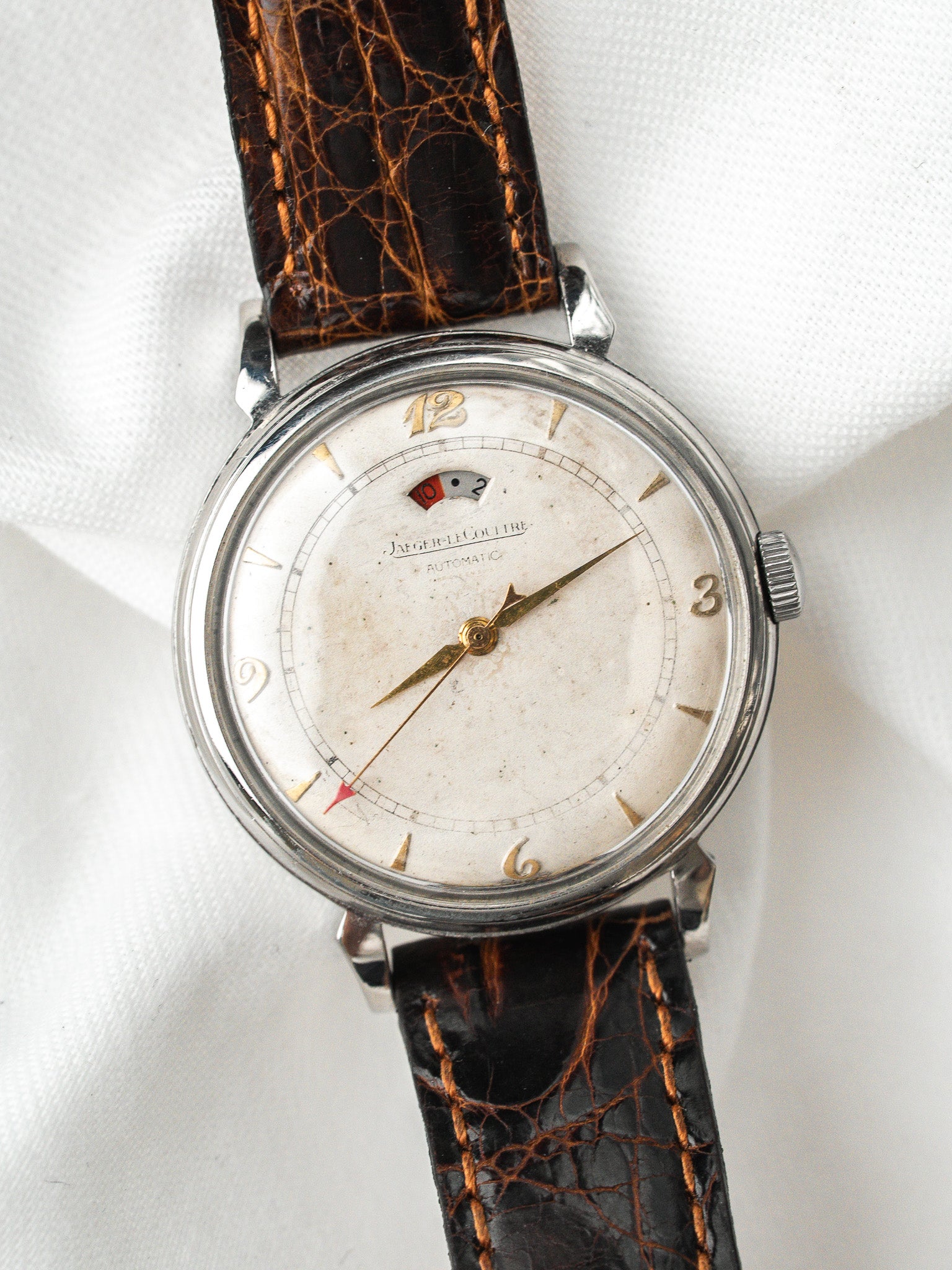 Montre JLC Vintage Powermatic 481 — Réserve de Marche (1950s)