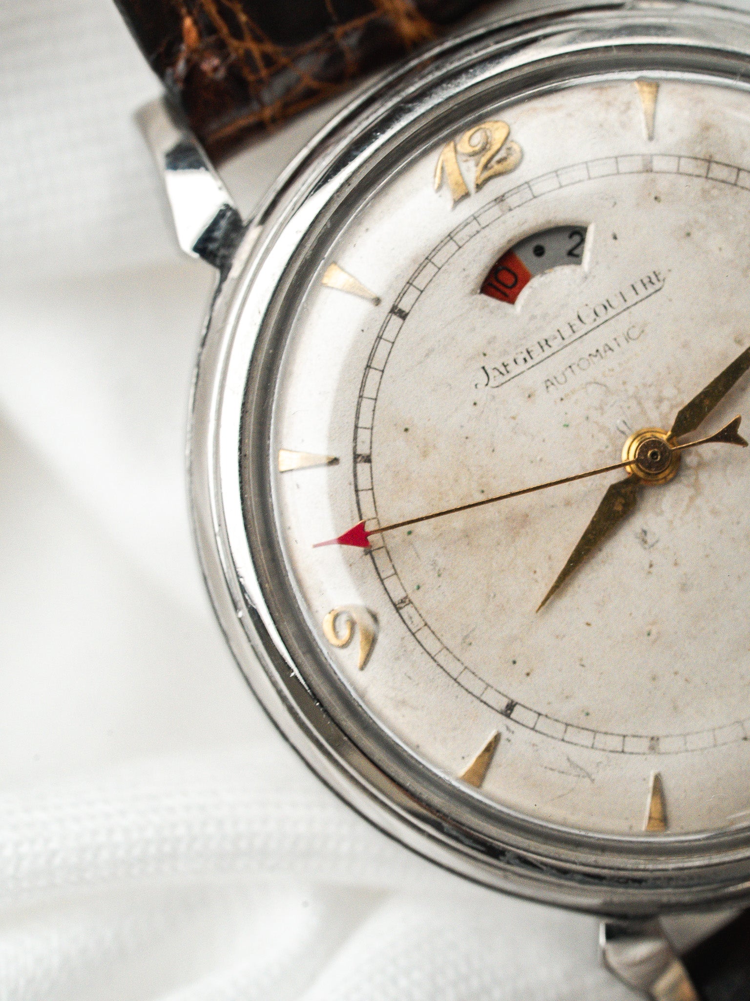Montre JLC Vintage Powermatic 481 — Réserve de Marche (1950s)
