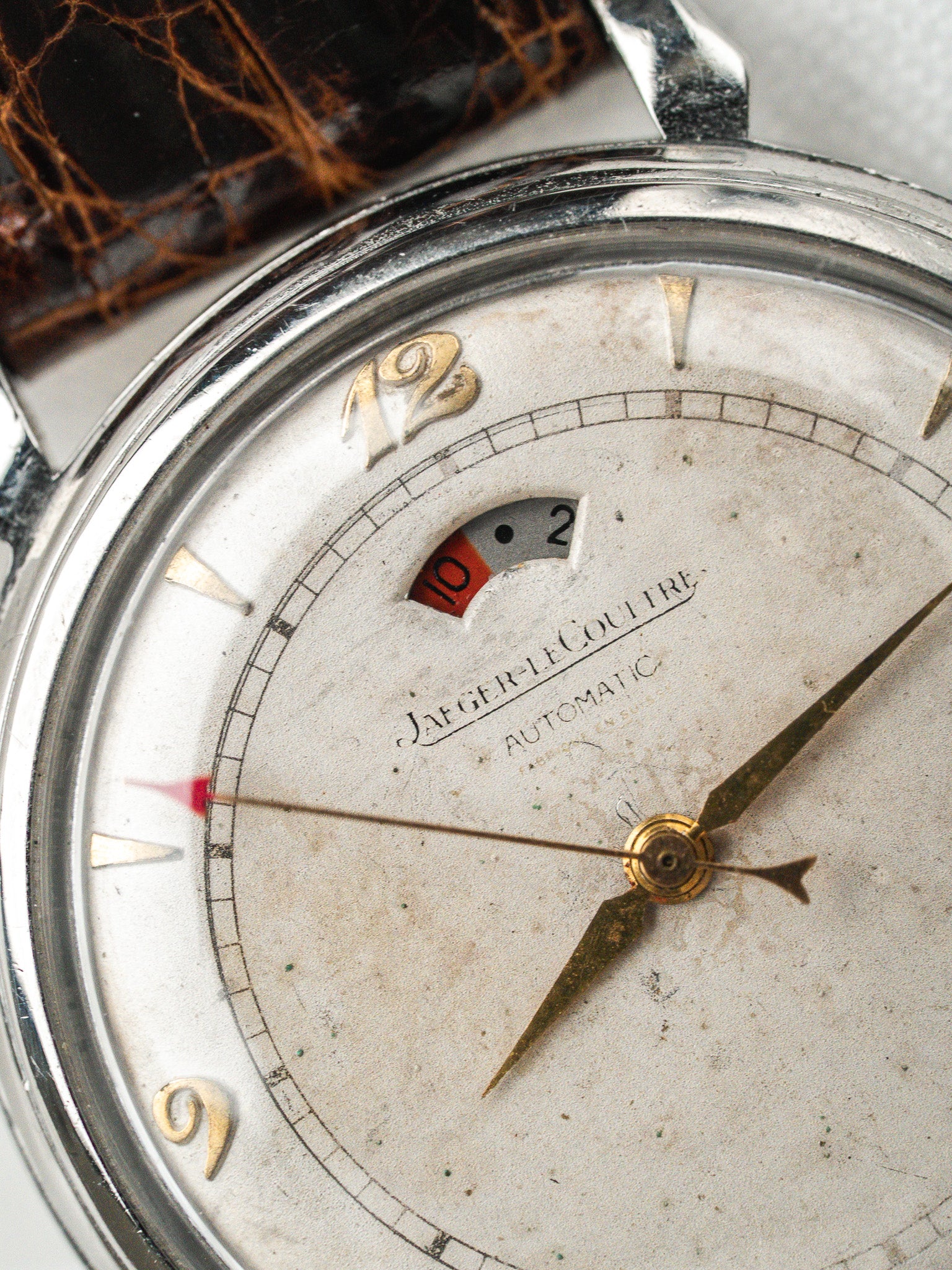 Montre JLC Vintage Powermatic 481 — Réserve de Marche (1950s)