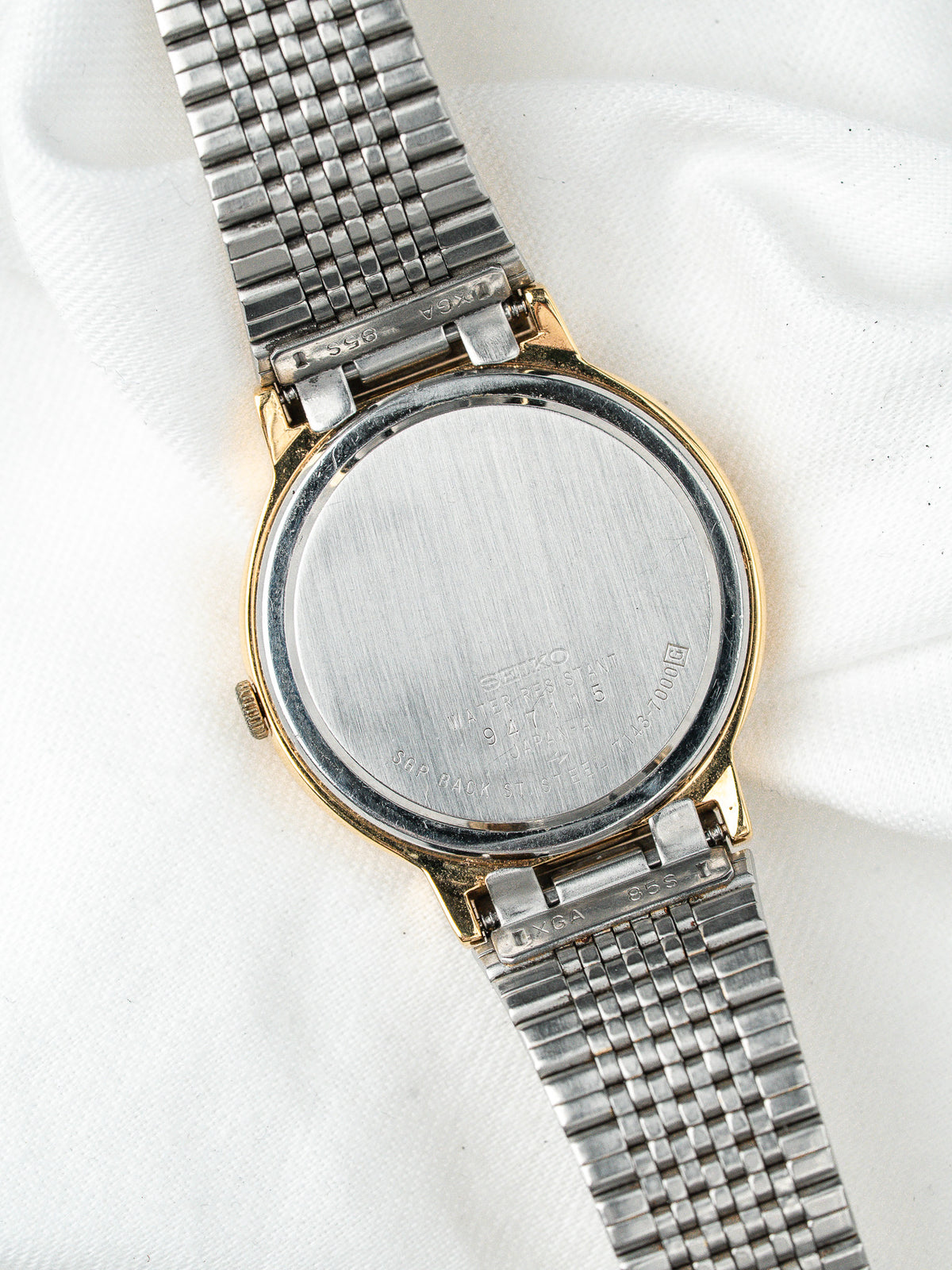 Seiko Lord Quartz Watch 7143-7000 Gold-Plated — Kanji Day (1979)