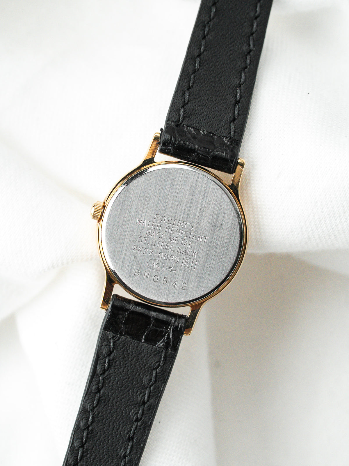Seiko Avenue Watch 2K22-0080 Goldplattiert — Kleine Sekunde (1998)