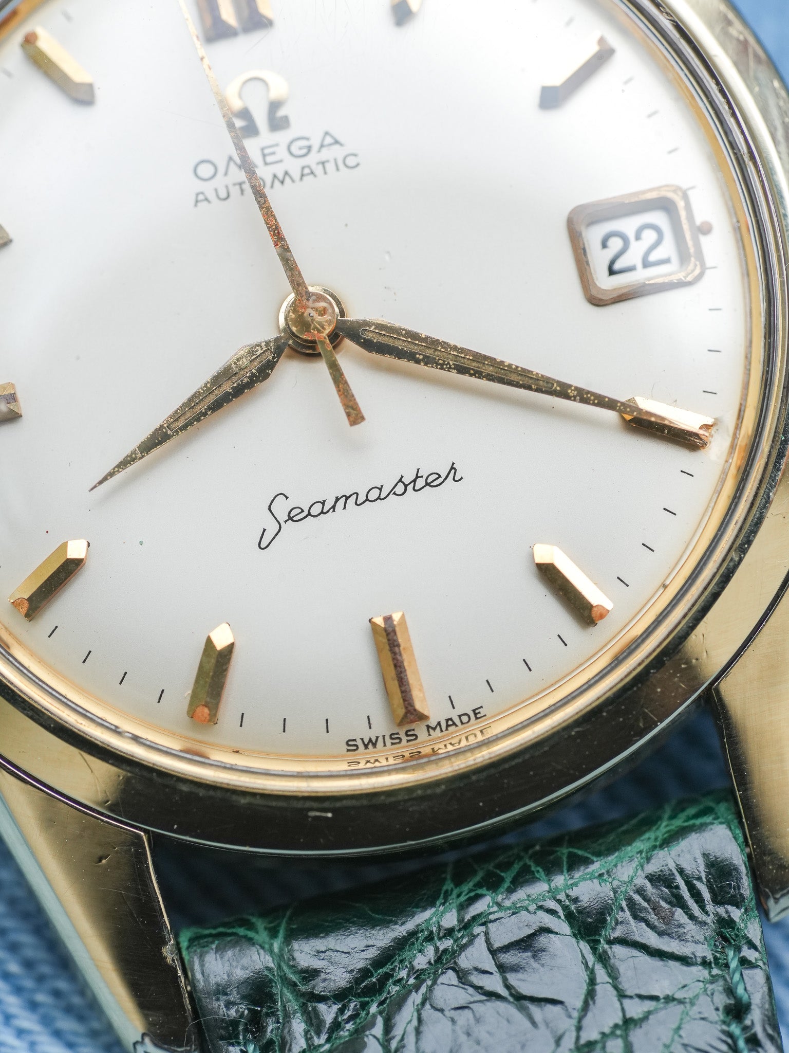 Omega - Seamaster 14701-3-SC Дата Позолоченный - 1960
