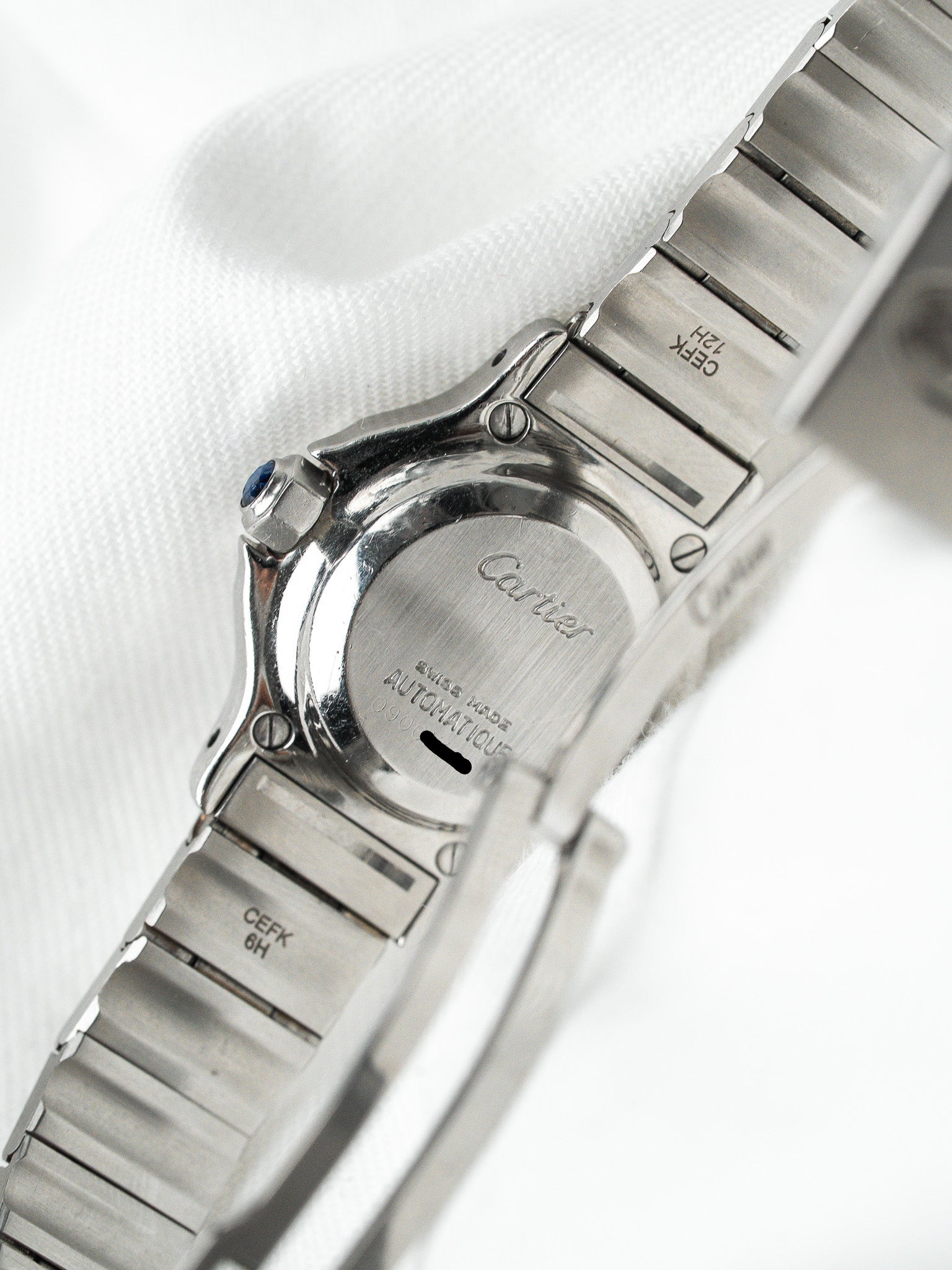 Cartier Santos Octogonale 0906 — Automatique Bracelet Acier (1980s)