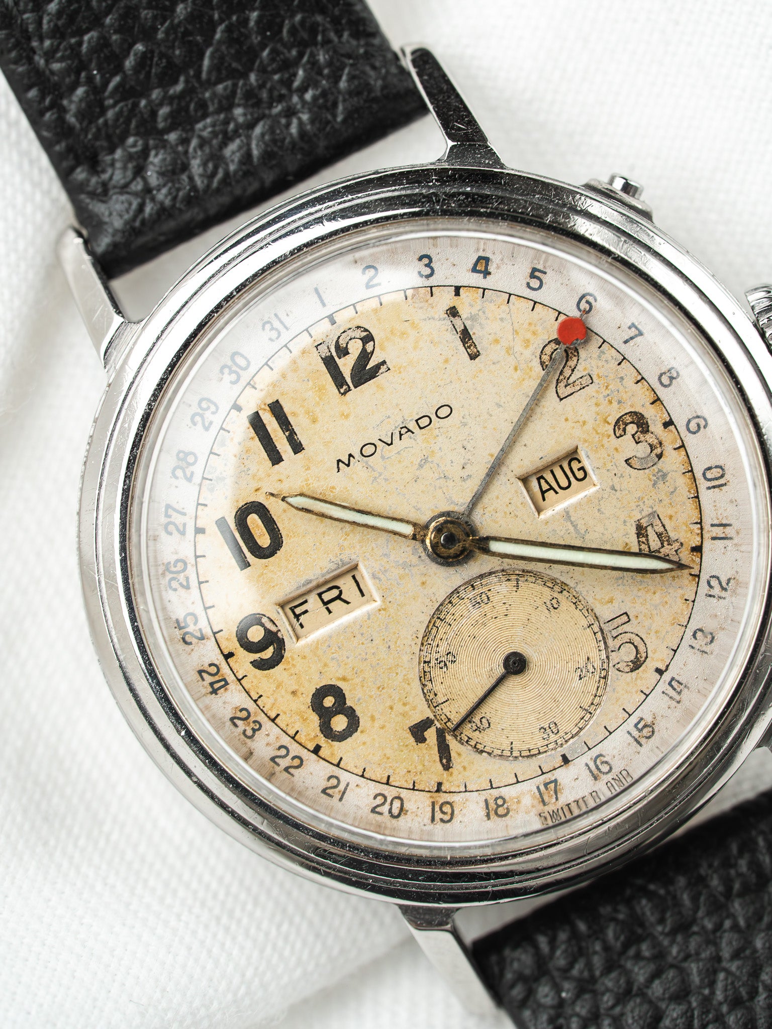Movado Calendograf 14788 Triple Calendrier — Petite Seconde (1950s)