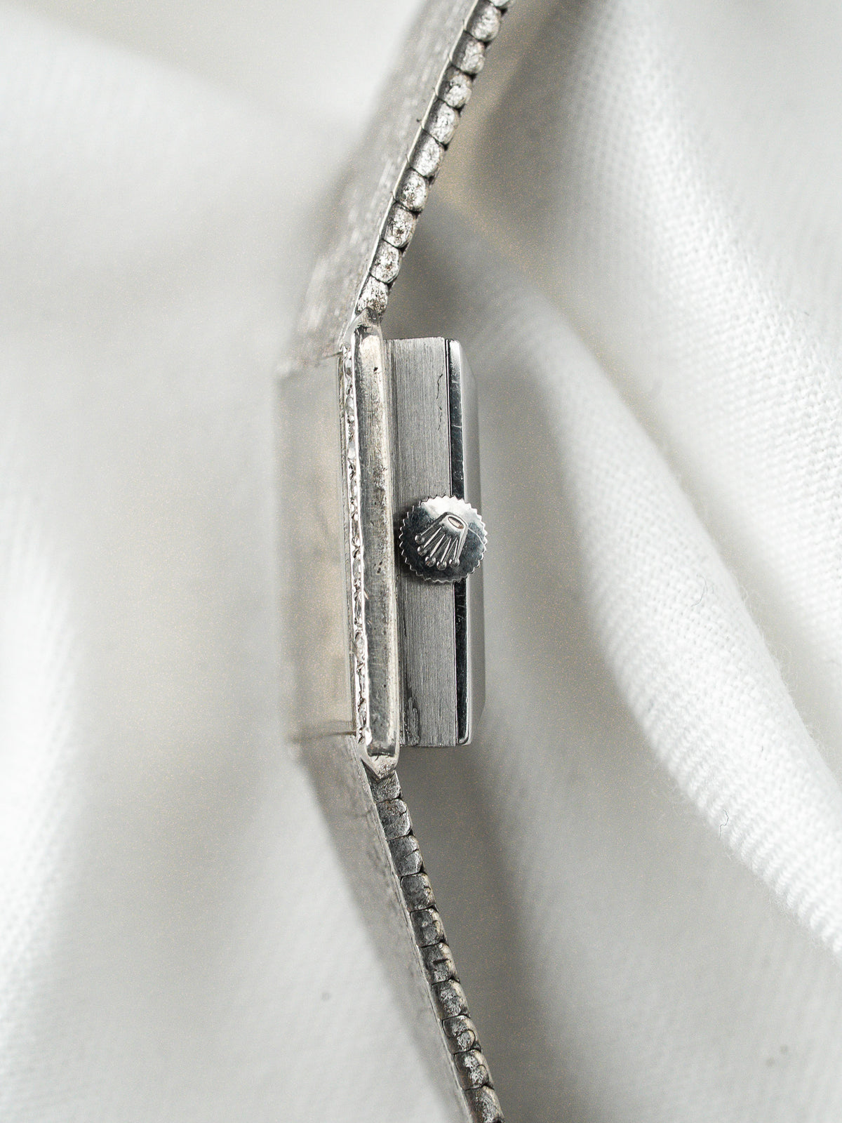 Rolex Precision Watch 2611 — Cóctel Diamantes Acero (1974)